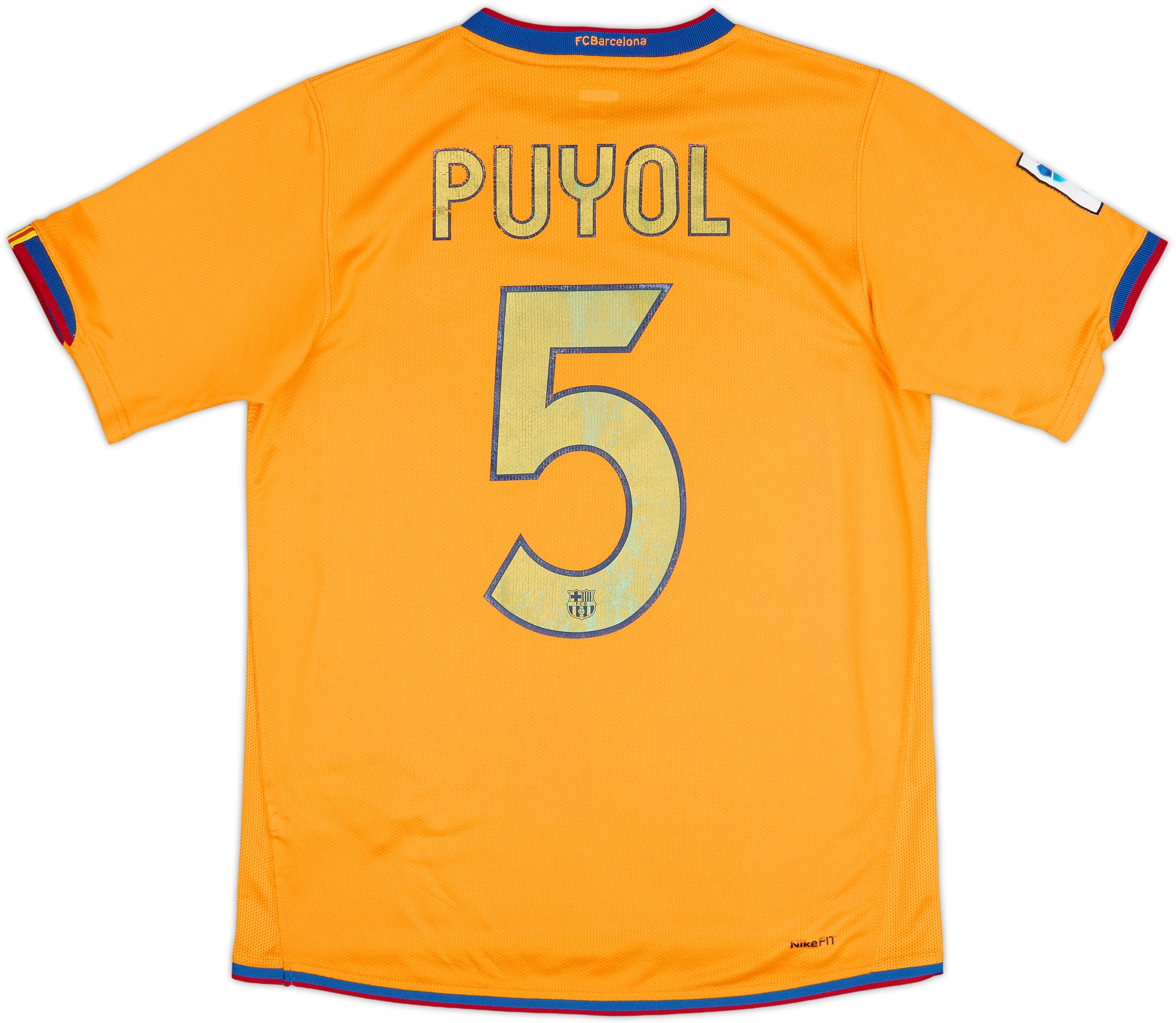 2006-08 Barcelona Away Shirt Puyol #5 - 5/10 - (S)
