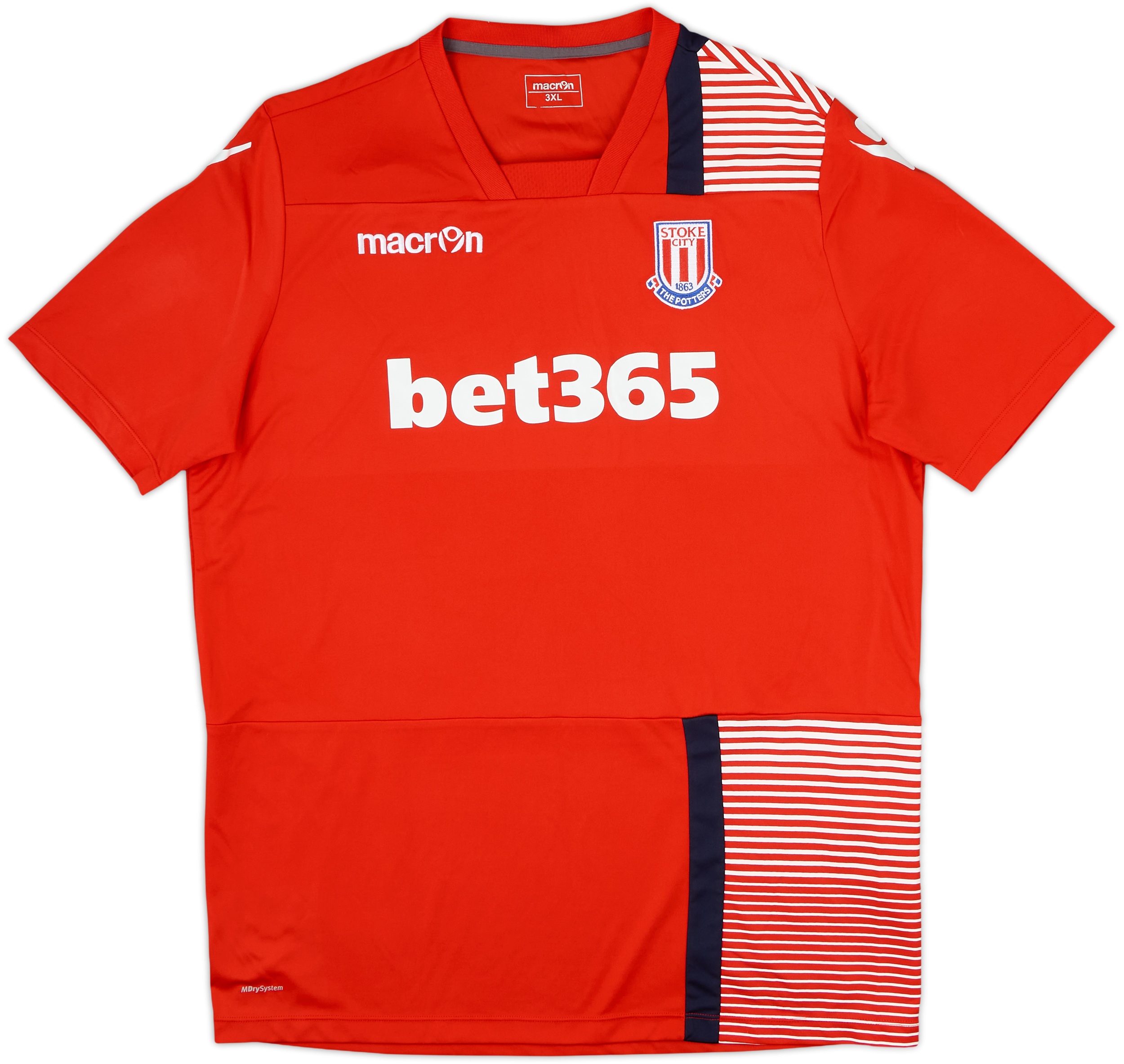 Maillot Stoke City Domicile 2018-2019 - Macron - Taille L - Excellent état