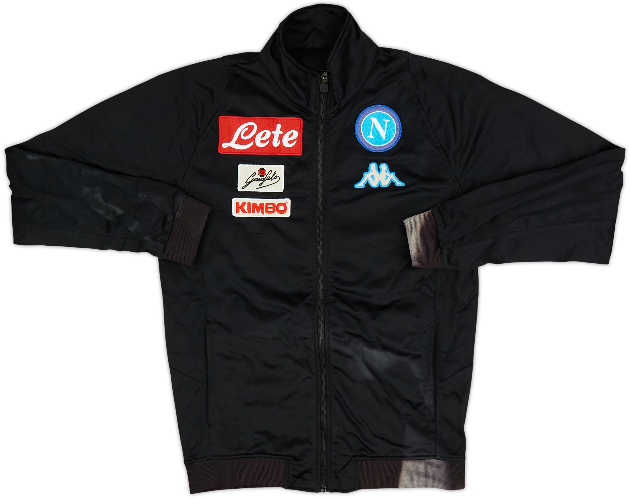 2016-17 Napoli Kappa Track Jacket - 8/10 - (S)