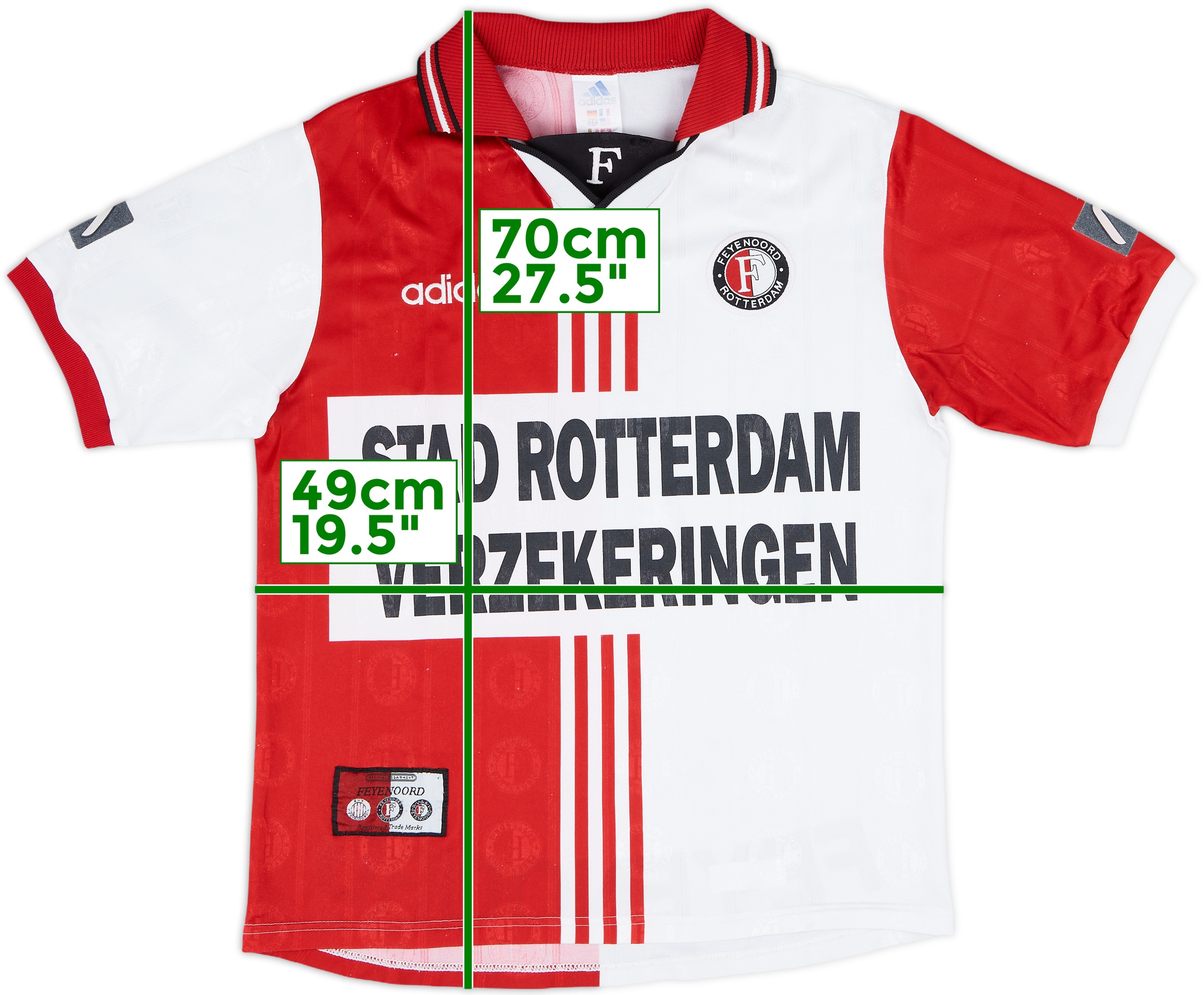 Feyenoord 1992 - 1994 home vintage football shirt jersey
