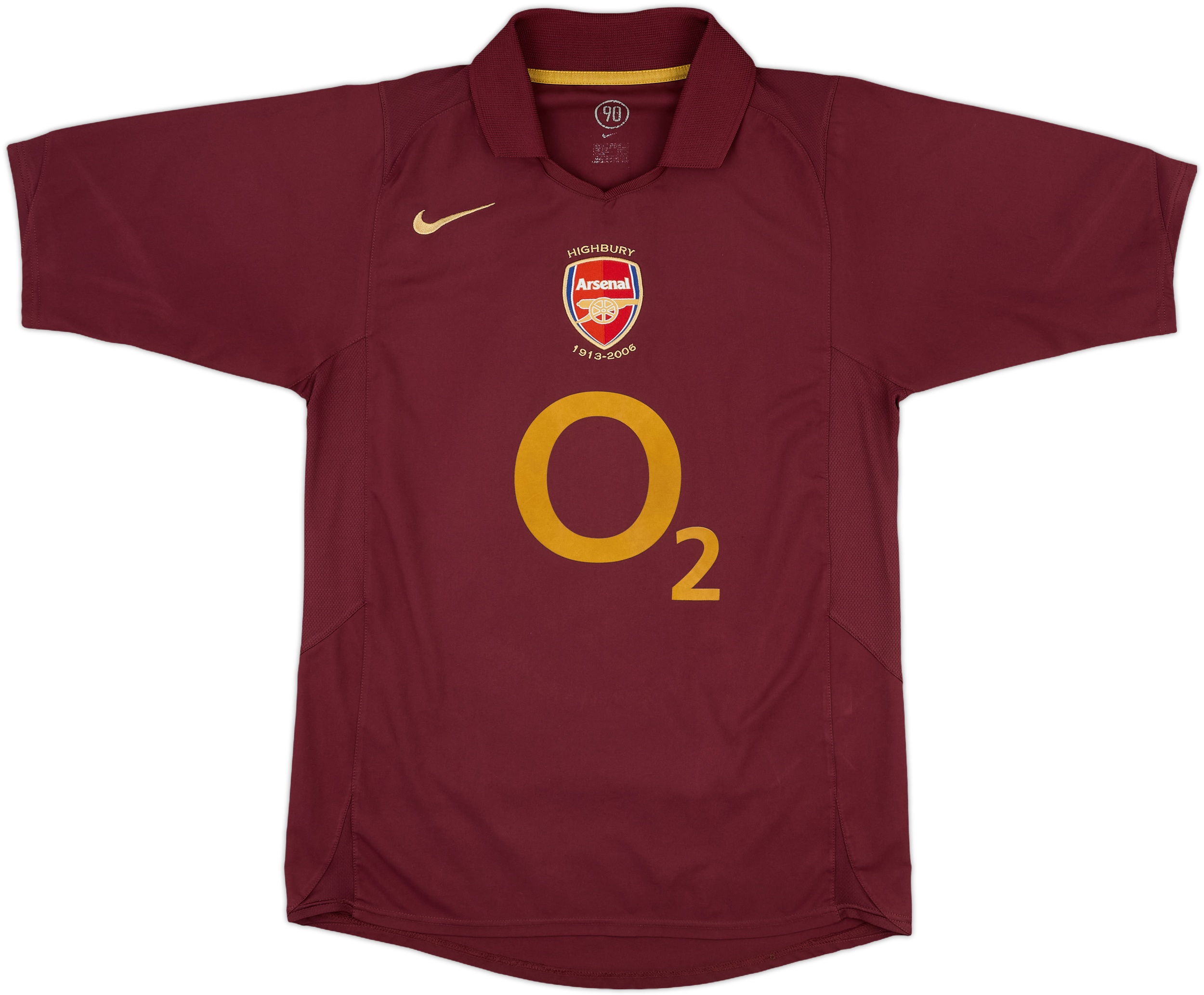 Arsenal 05/06 highbury ユニフォーム 14 2005-06 Arsenal Home Shirt Henry #14 - 8/10 - (S)