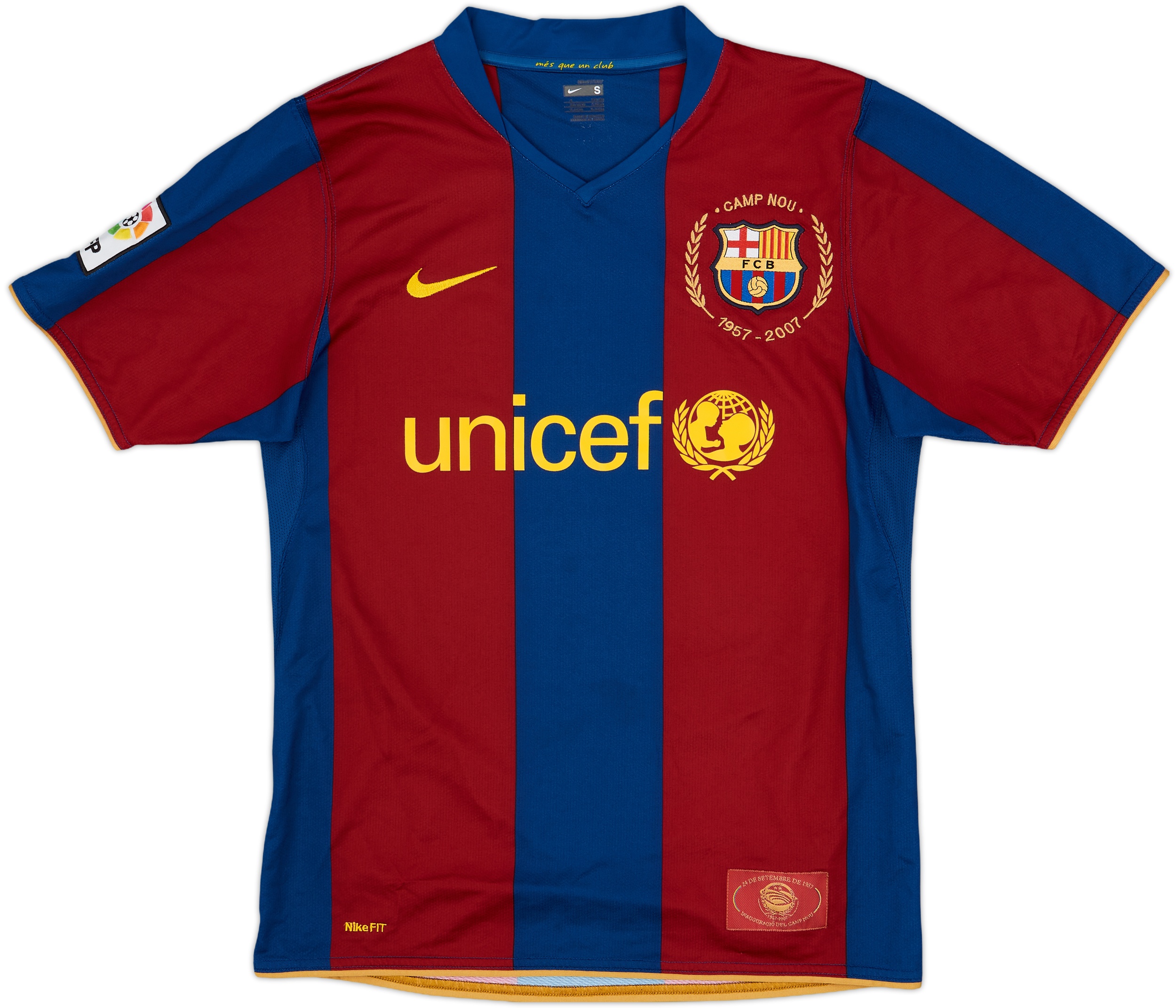 RONALDINHO #10 MENS FC BARCELONA 2006/2008 SOCCER FOOTBALL