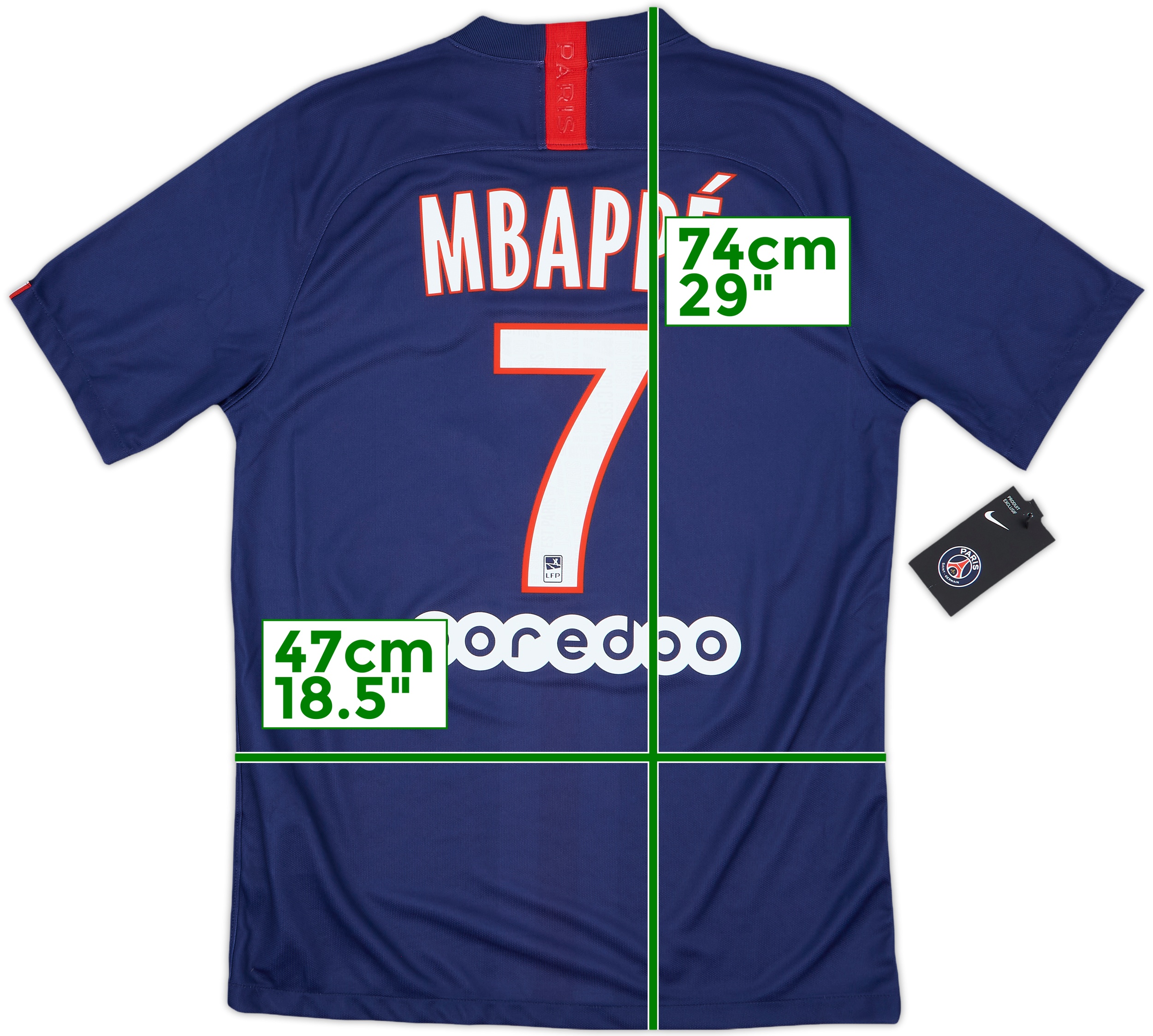 2019-20 Paris Saint-Germain Fourth Shirt Mbappe #7 (S)