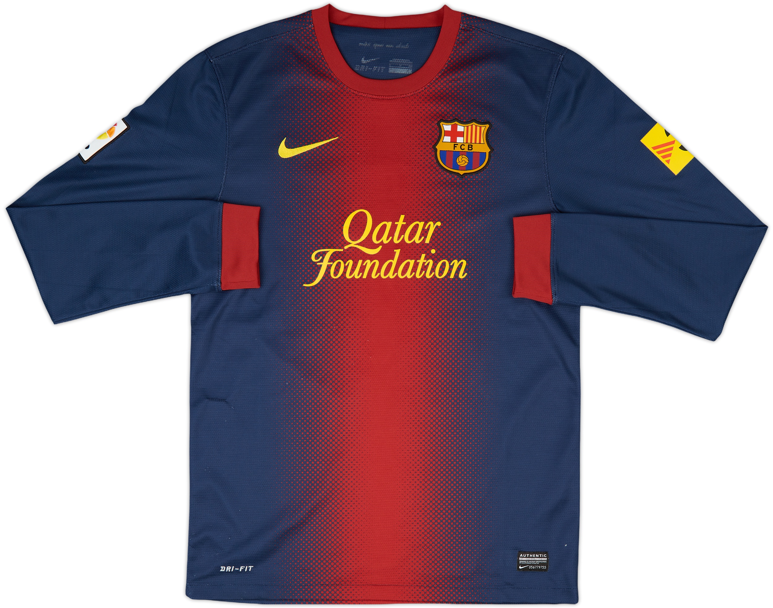 2012/13【AUTHENTIC】Messi #10 , XL 230425511157-