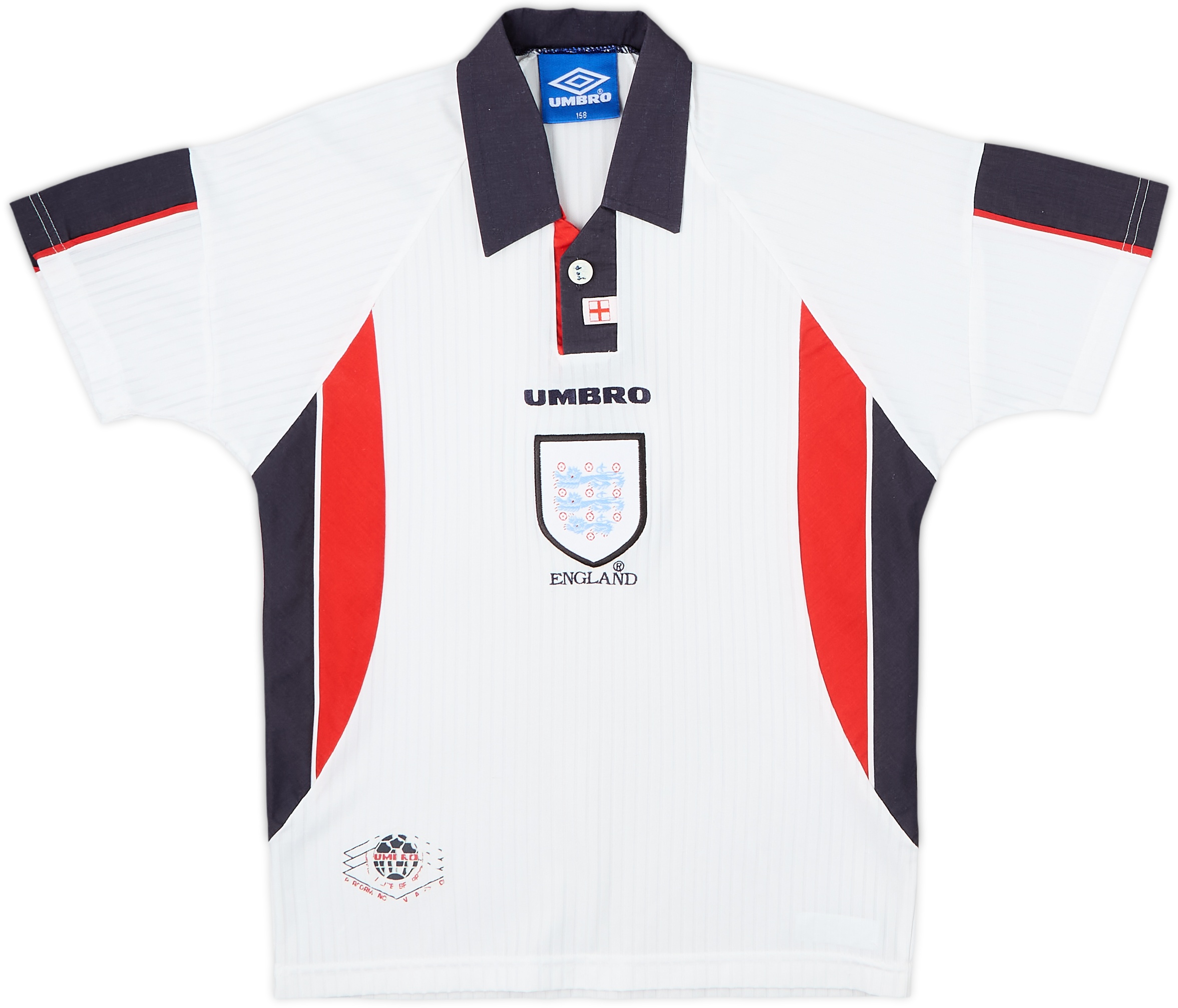 1997-99 England Home Shirt - 9/10 - (L.Boys)