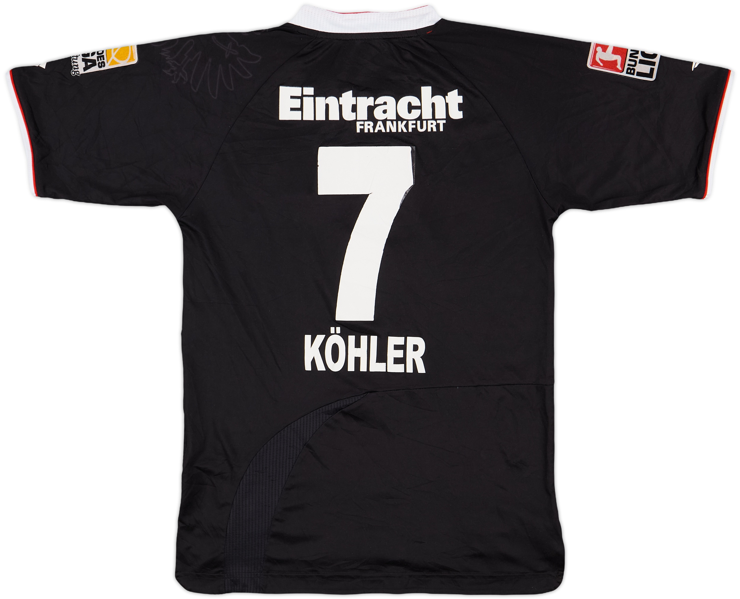 2012-13 Eintracht Frankfurt Jako Padded Bench Coat - 9/10