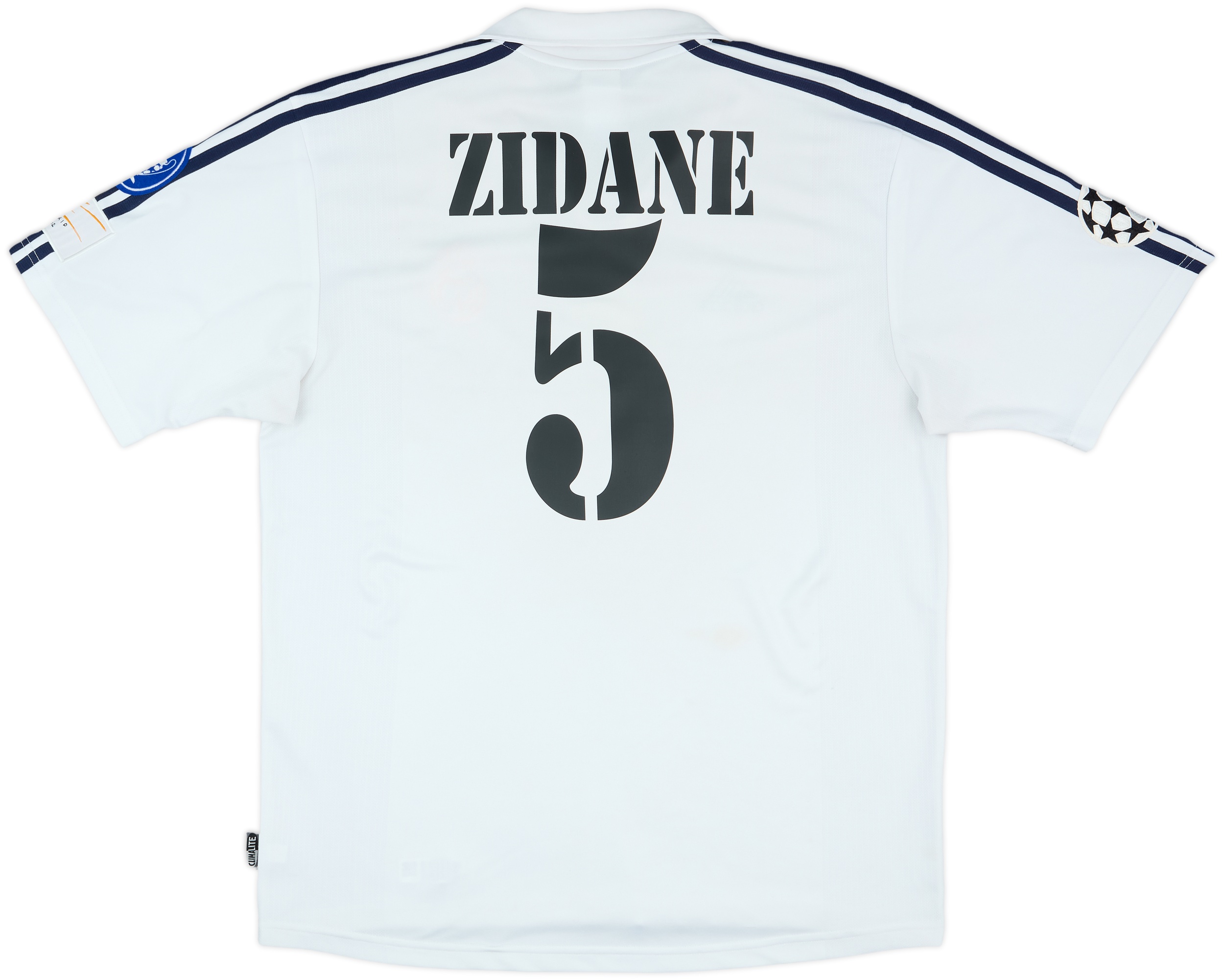 2002-04 France Player Issue Home Shirt Zidane #10 - 7/10 - (S)