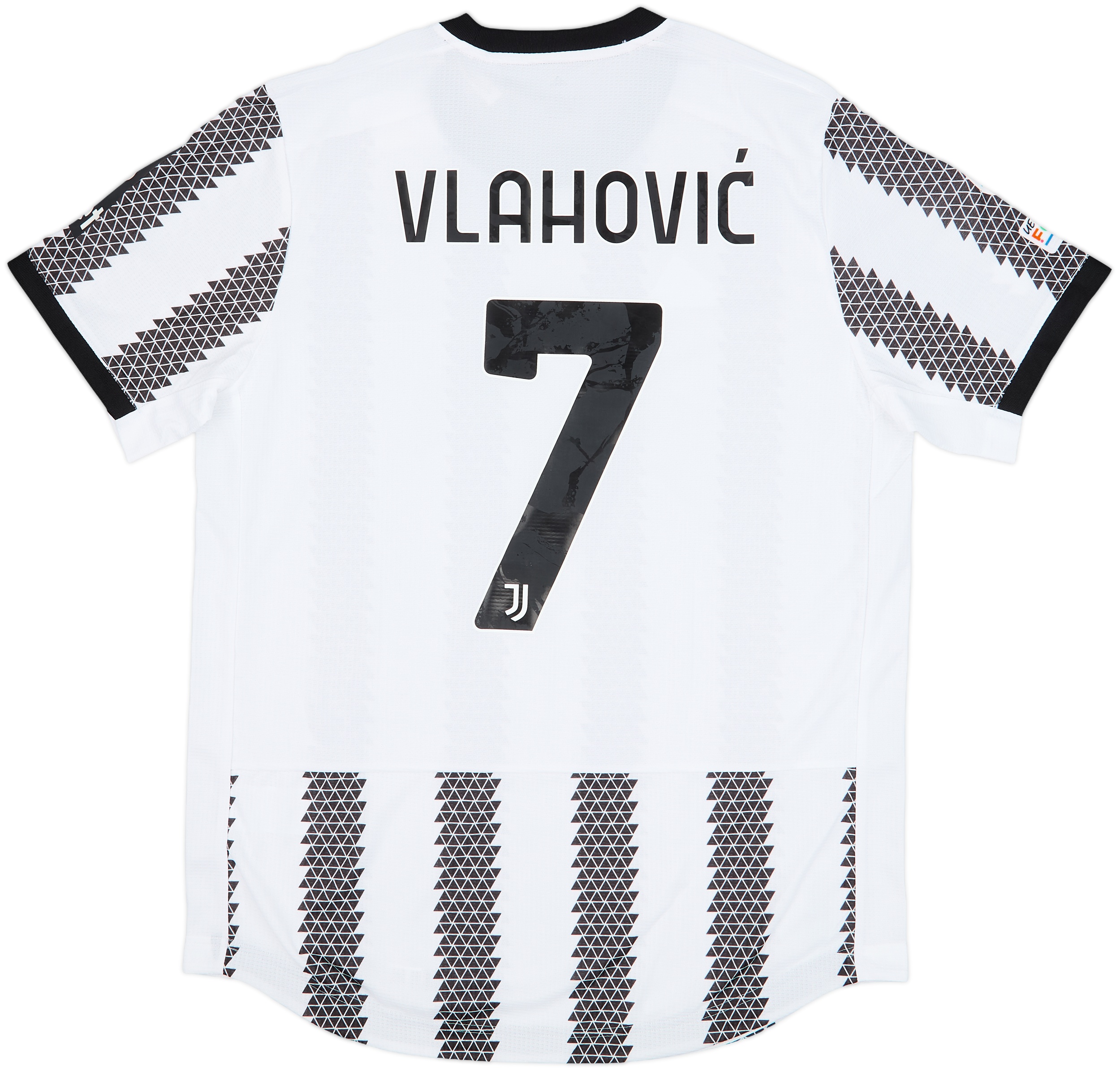 Juventus 2021/22 Away Shirt - Vlahovic #7 (Serie A Full Set
