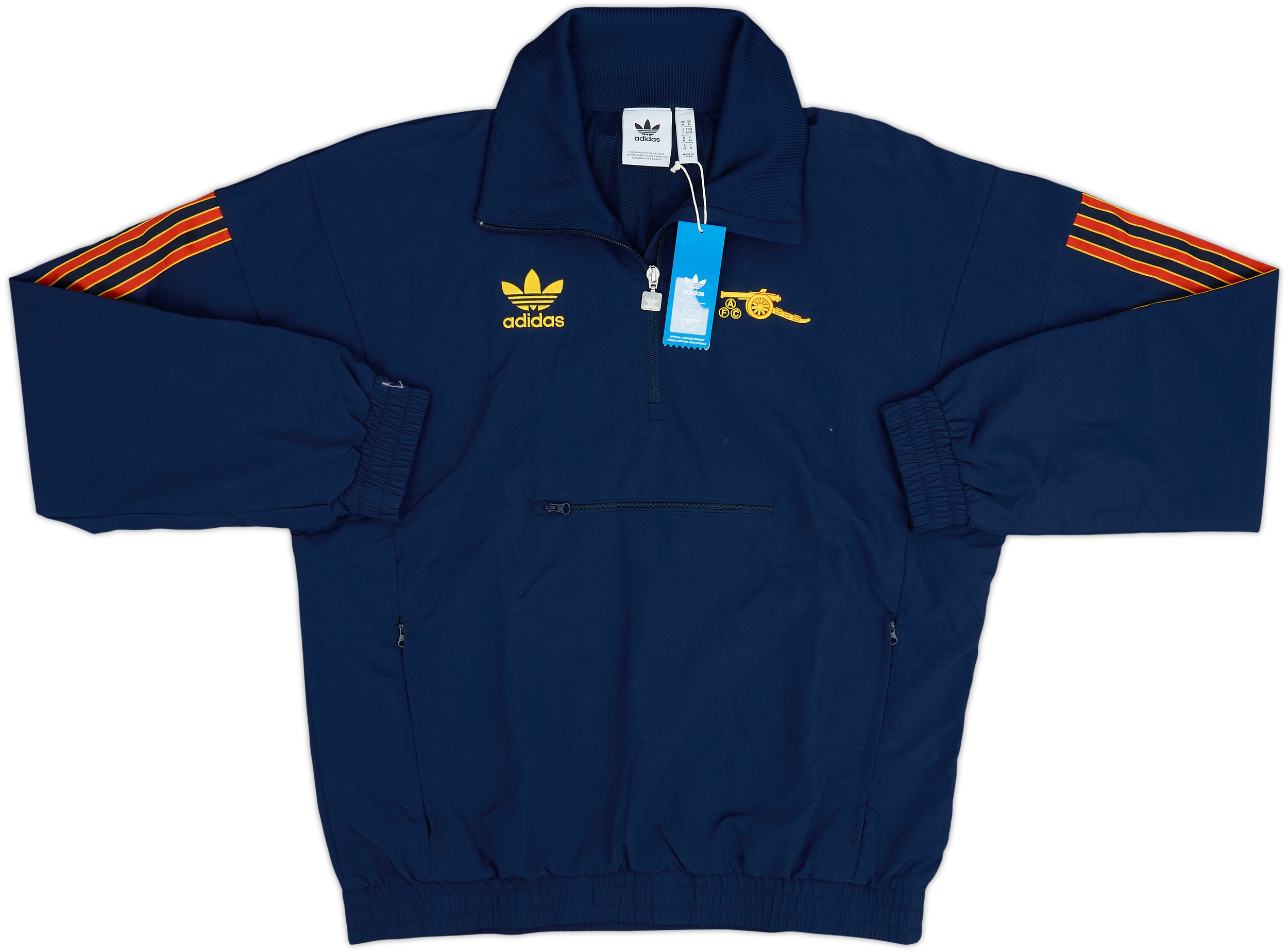 2021-22 Arsenal adidas Originals 1/4 Zip Drill Top (M)