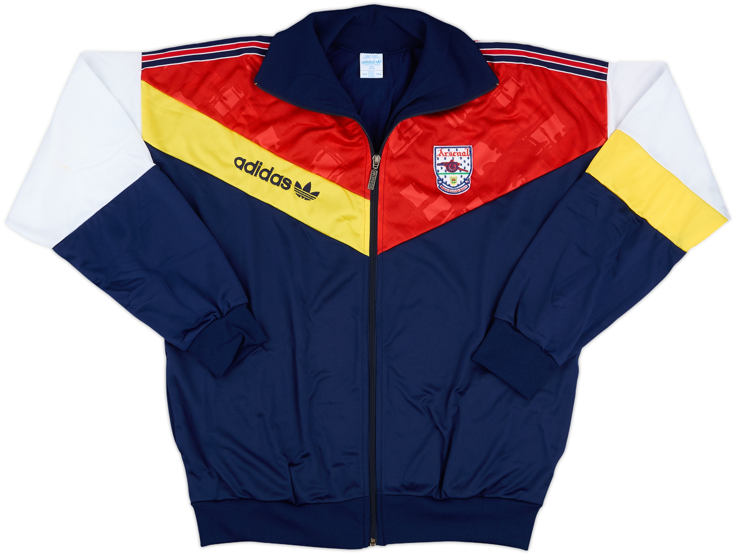 1990-92 Arsenal adidas Full Tracksuit - 10/10 - (L)