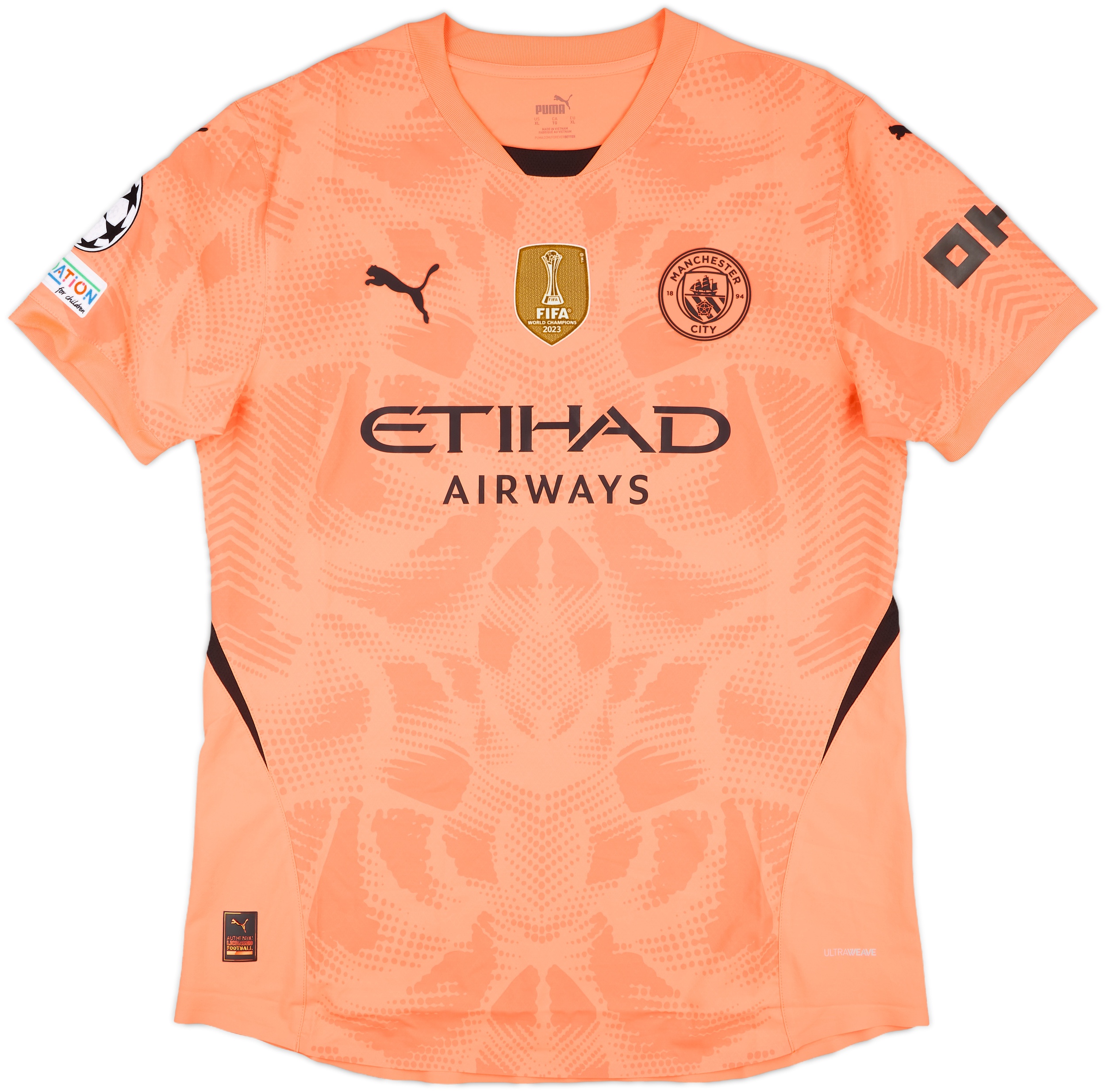 2024-25 Manchester City Match Issue Champions League GK