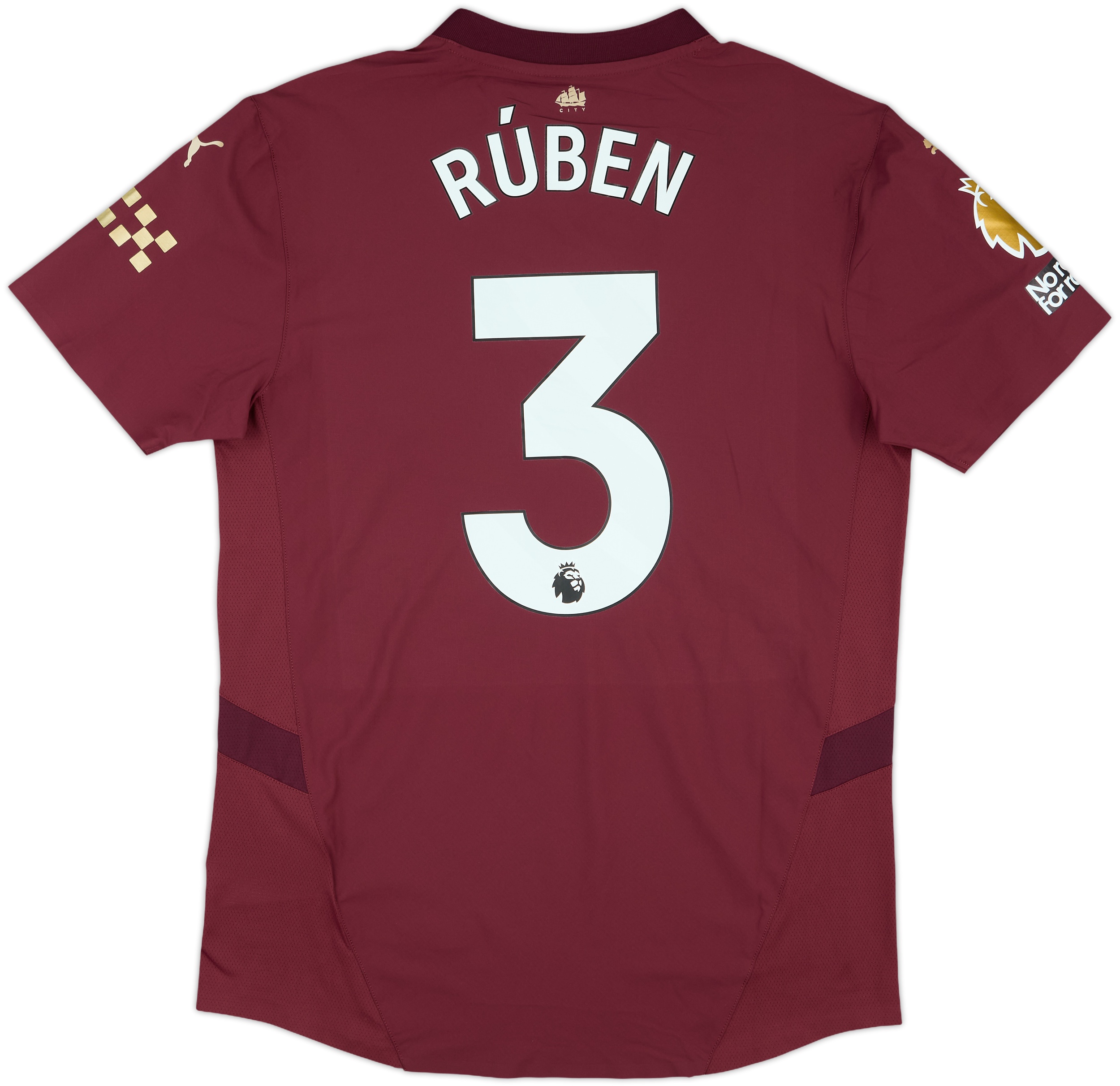 マンチェスター・シティ RÚBEN 3 シャツ 2024-25 Manchester City Match Issue Third Shirt Ruben #3