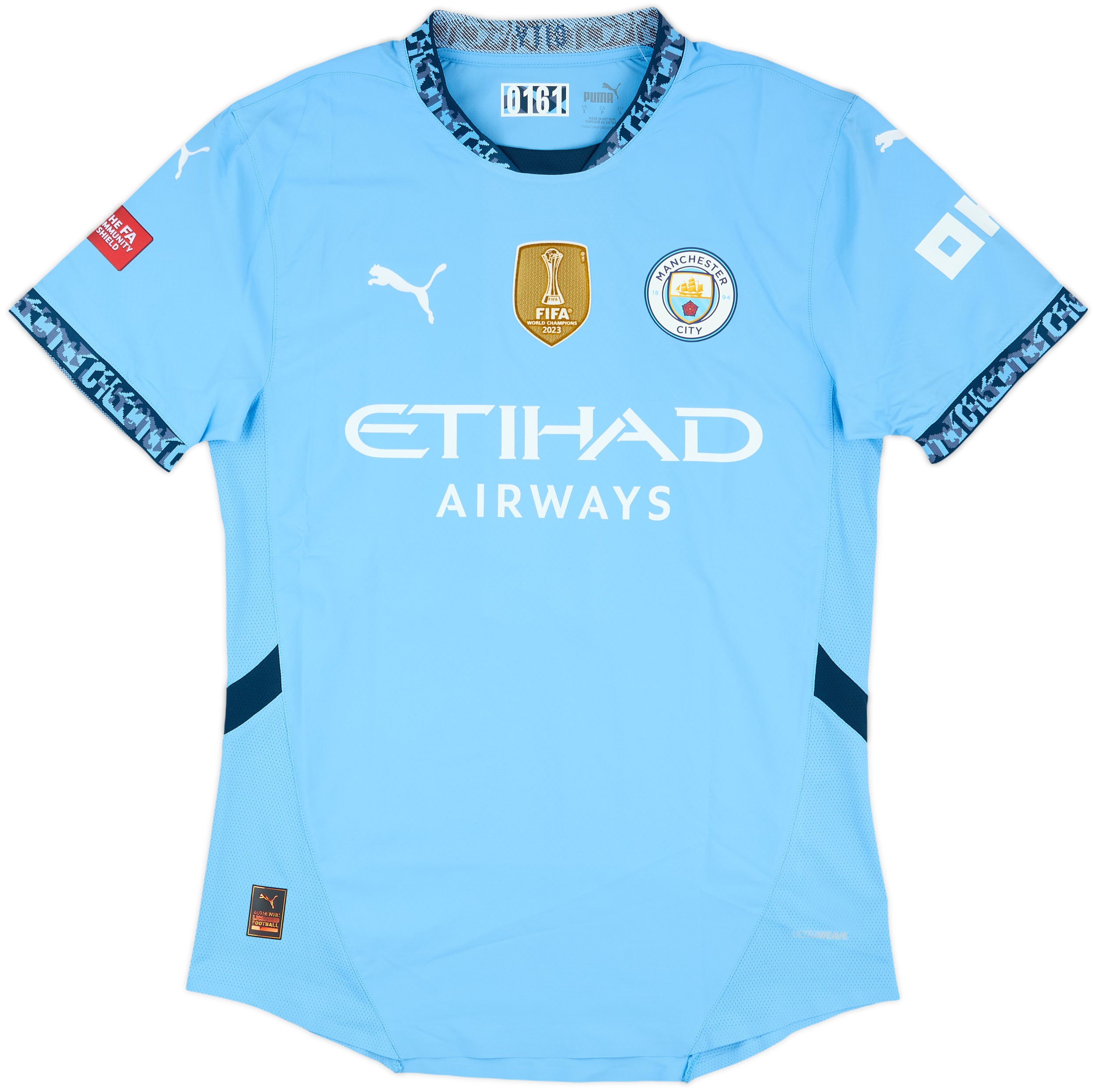 2024-25 Manchester City Match Issue Community Shield Home