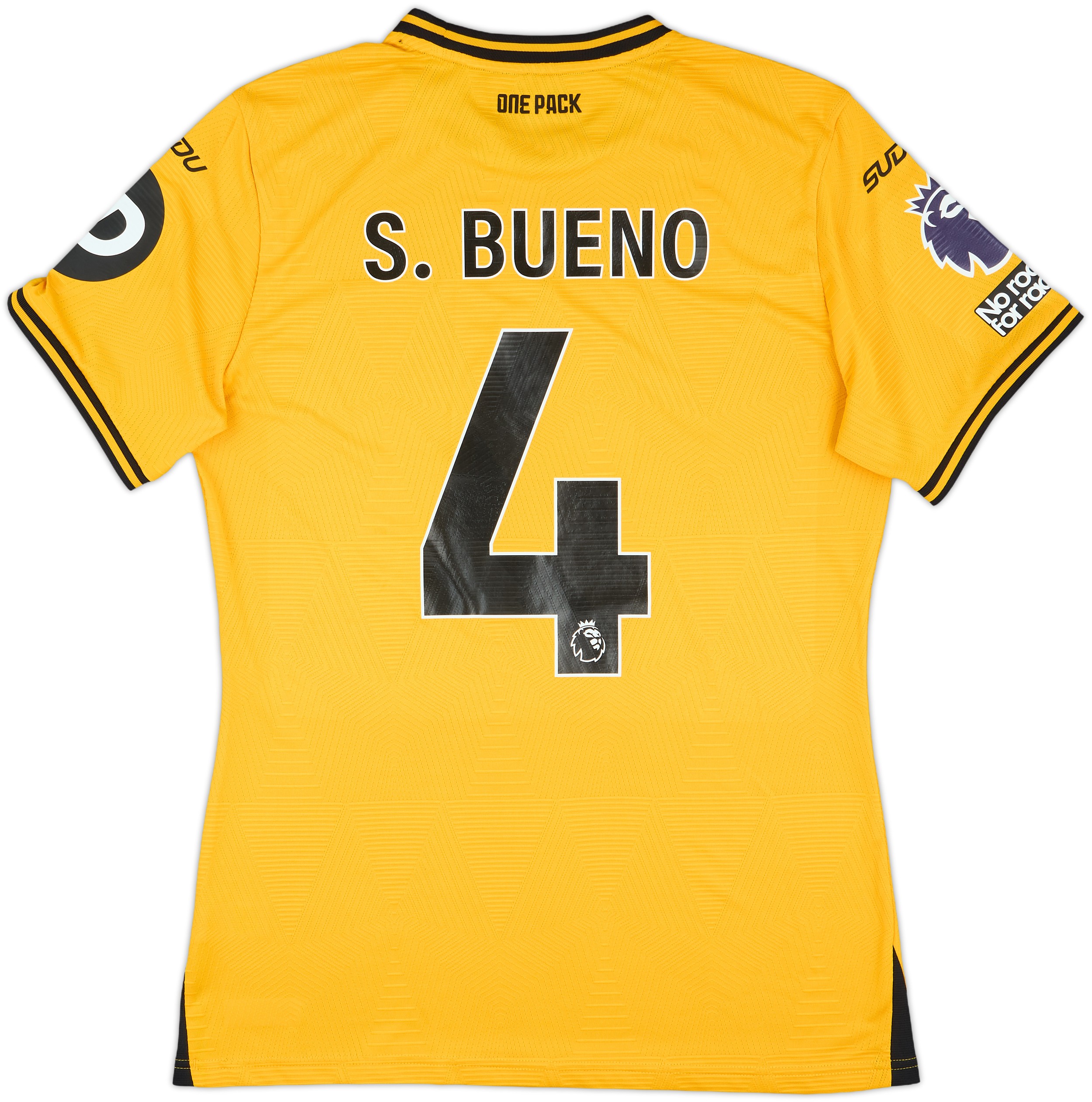 2024-25 Wolves Match Issue Home Shirt S.Bueno #4