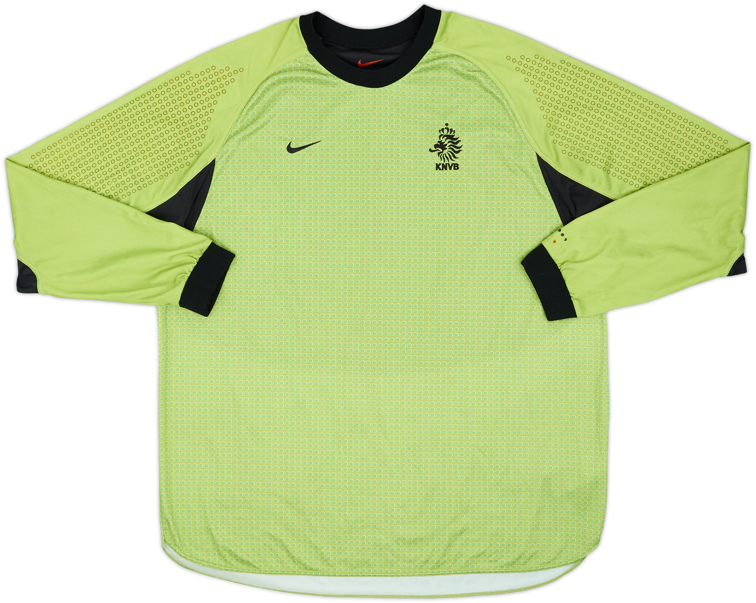 2000-02 Netherlands GK Green Shirt - 5/10 - (XXL)