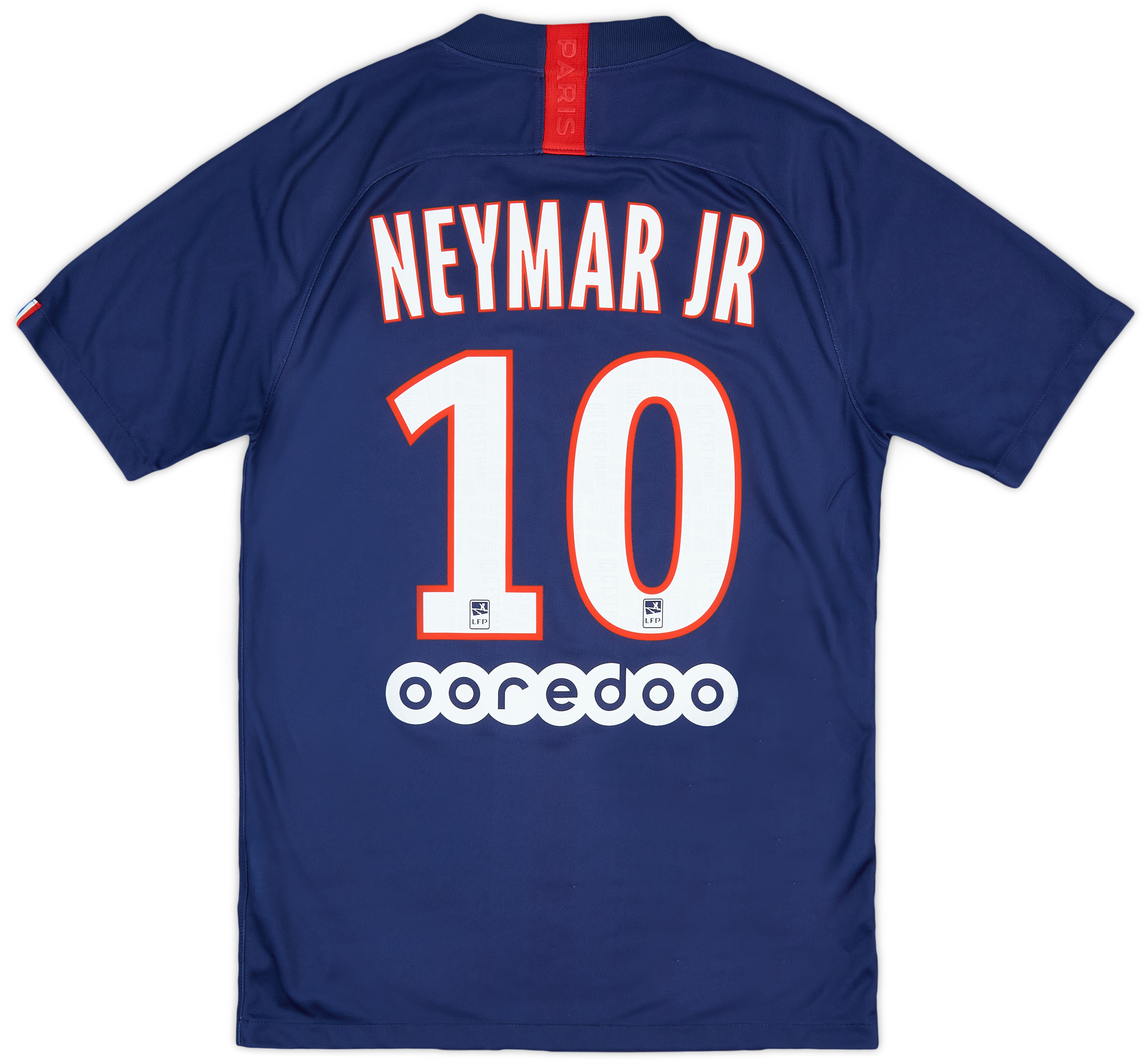 2019-20 Paris Saint-Germain Home Shirt Neymar Jr #10 - 8/10