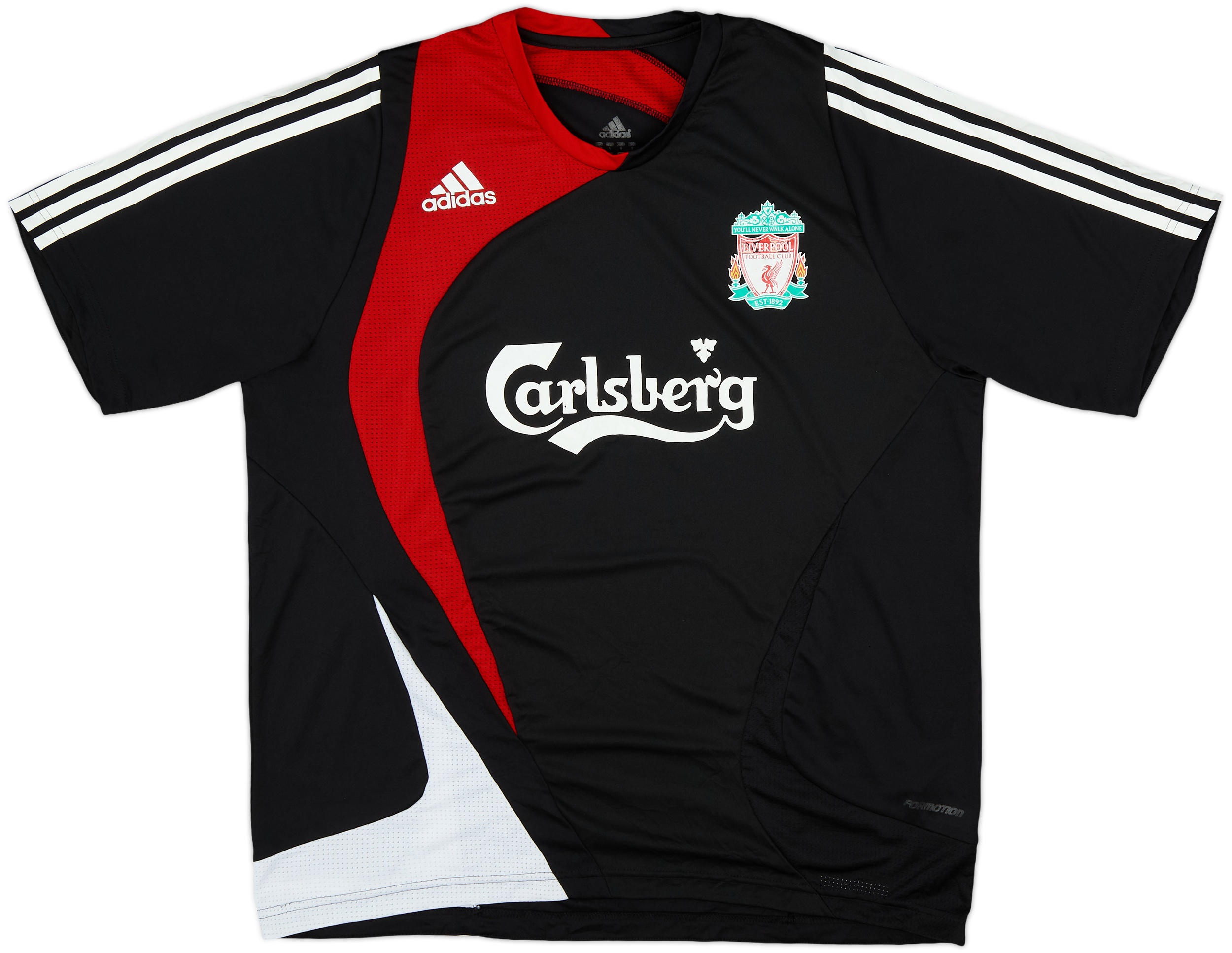2007-08 Liverpool adidas Formotion Training Shirt - 5/10 - (L)