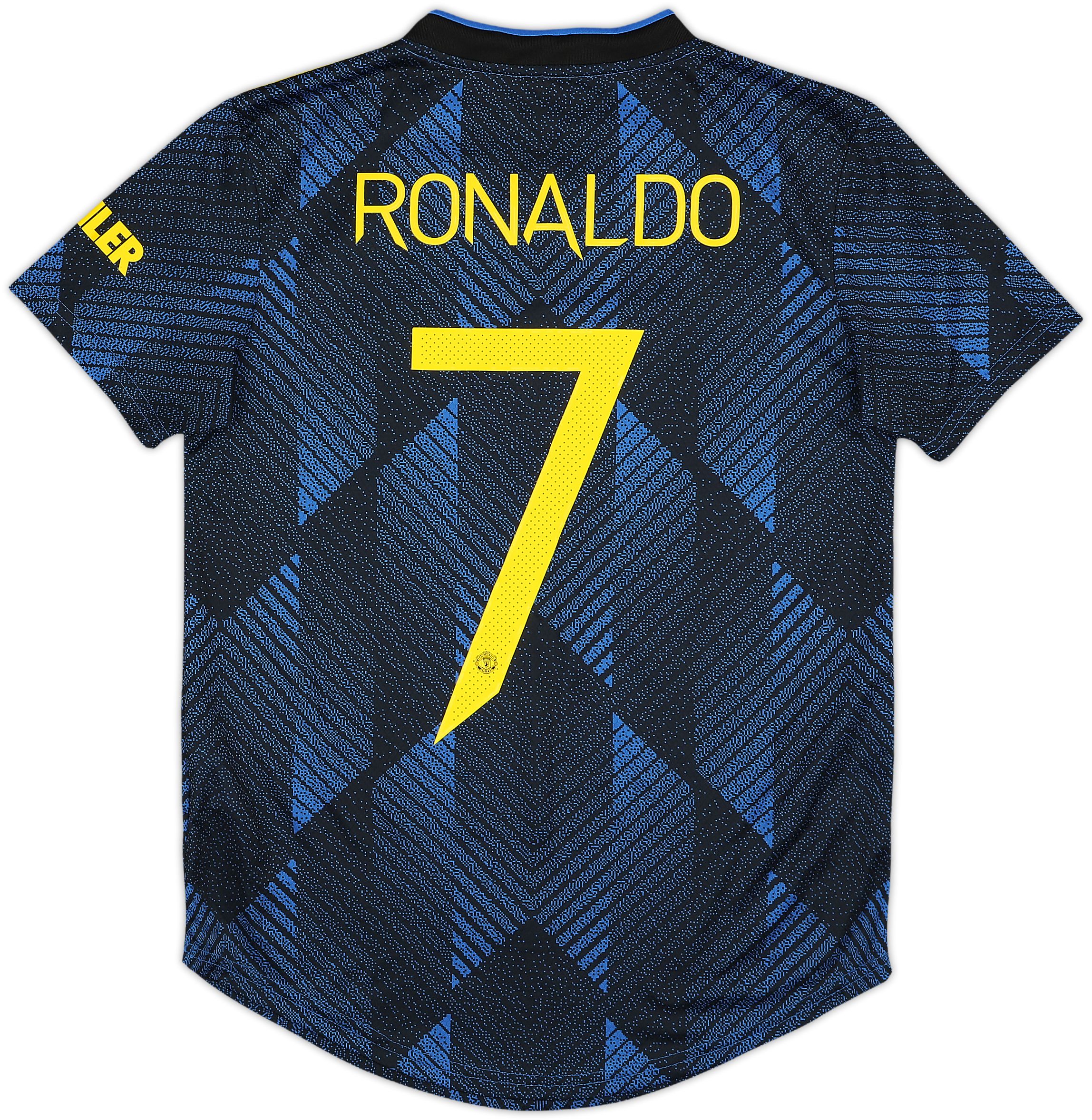REAL MADRID RONALDO 7番シャツ Ronaldo #7 Real Madrid Jersey 2017-2018 UEF A Retro Long