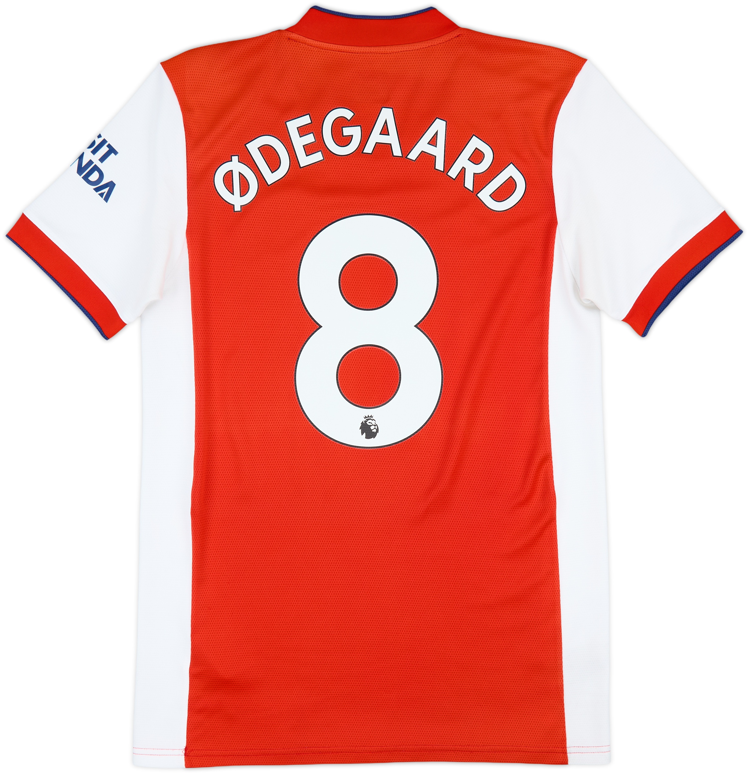 2021-22 Arsenal Home Shirt Odegaard #8 - 7/10 - (S)