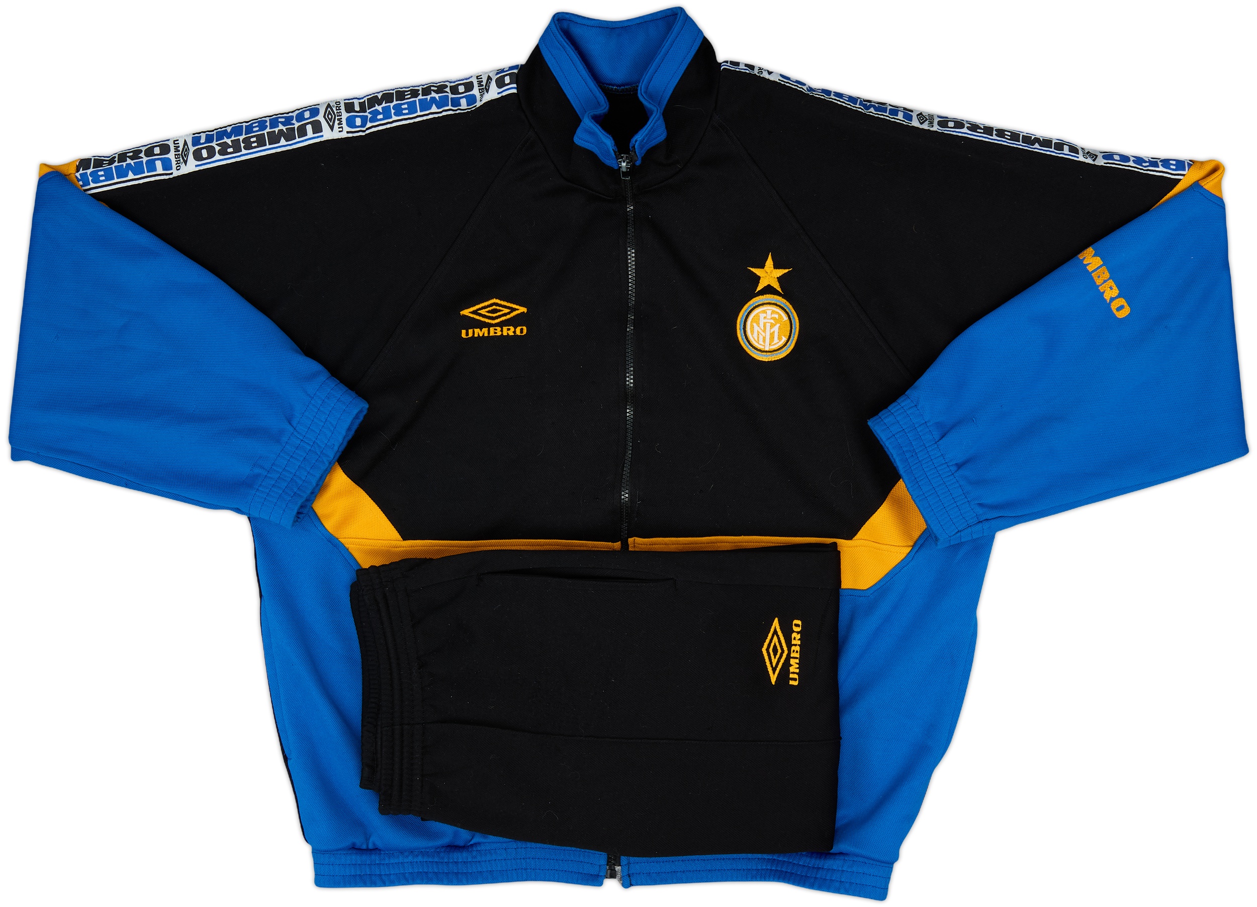 1997-98 Inter Milan Umbro Tracksuit - 9/10 - (M)