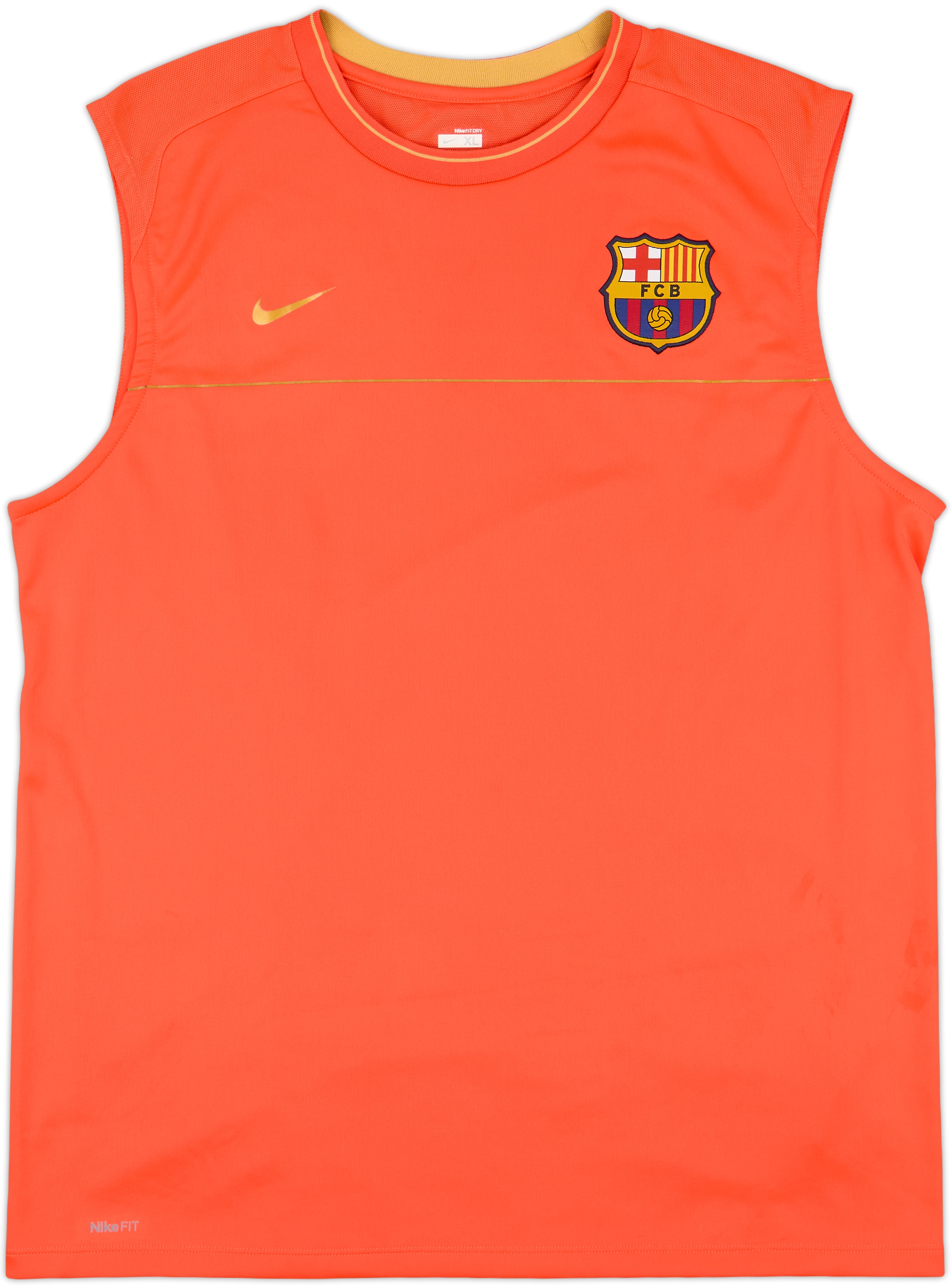 ウェア Barcelona 2011 sleeveless training wear Nike Barcelona Dri-Fit Elite Strike Sleeveless Training Top