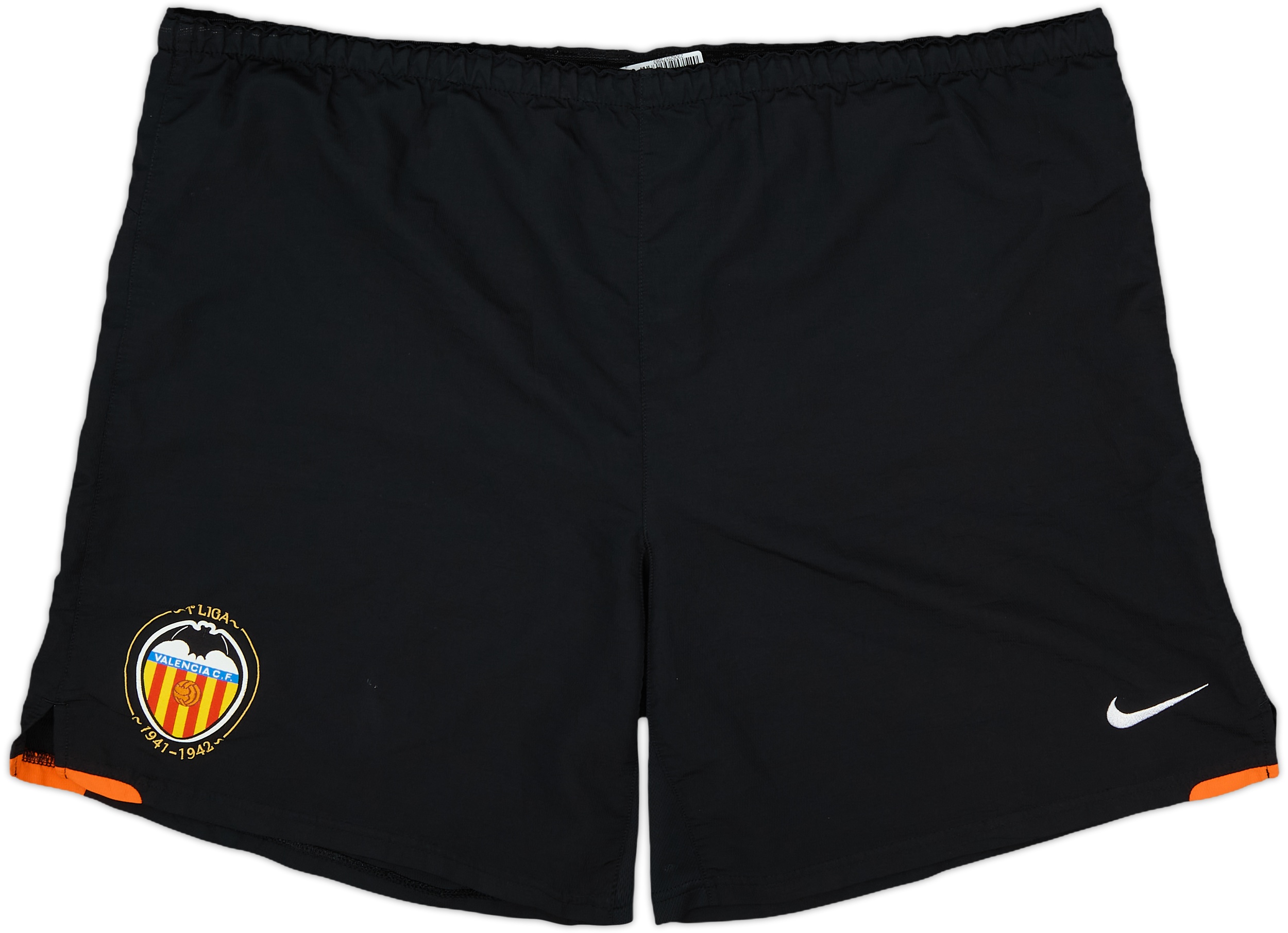 2007-08 Valencia Home Shorts - 6/10 - (XL)