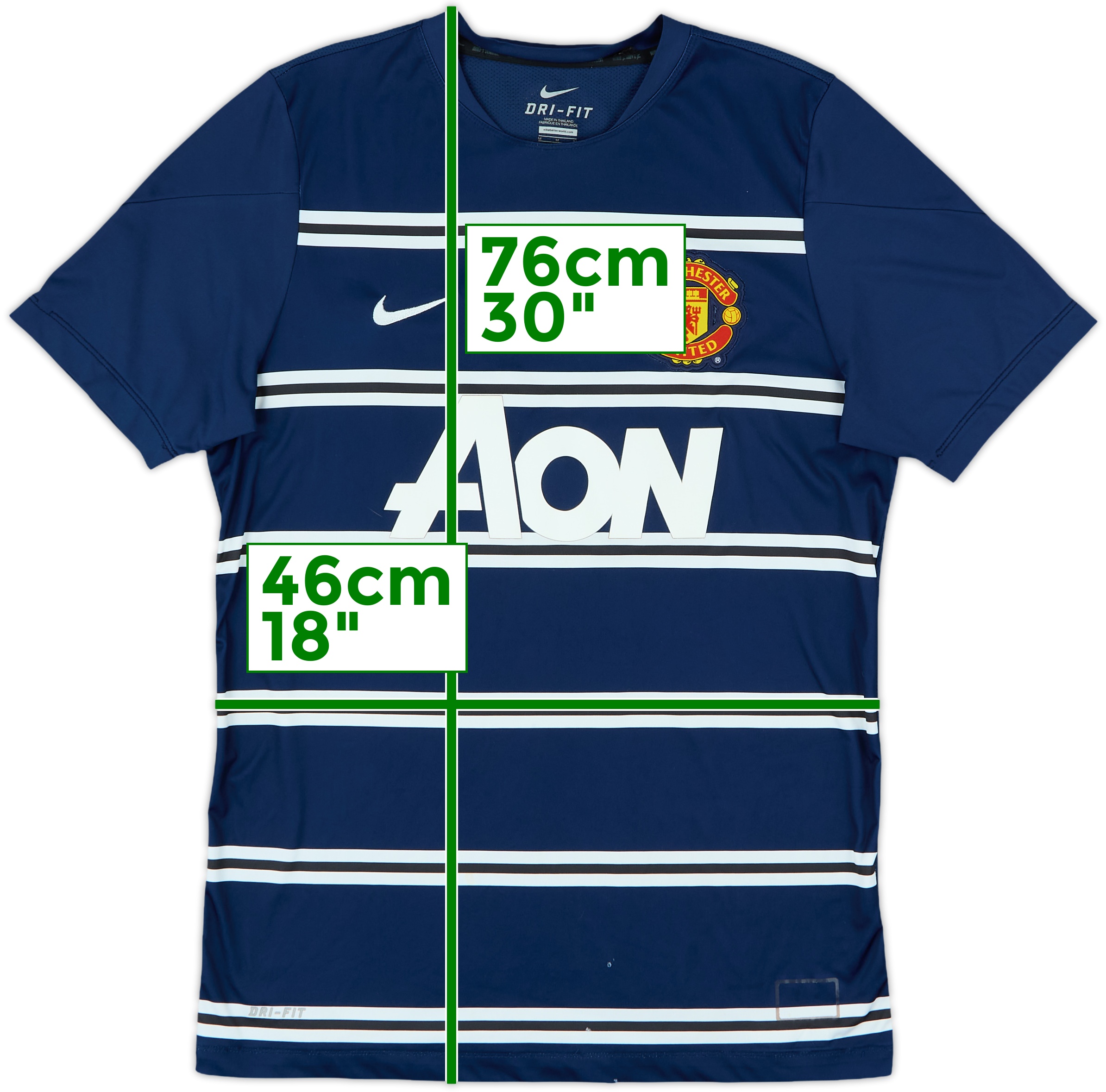 2013-14 Manchester United Staff Issue Nike Training Shirt MG