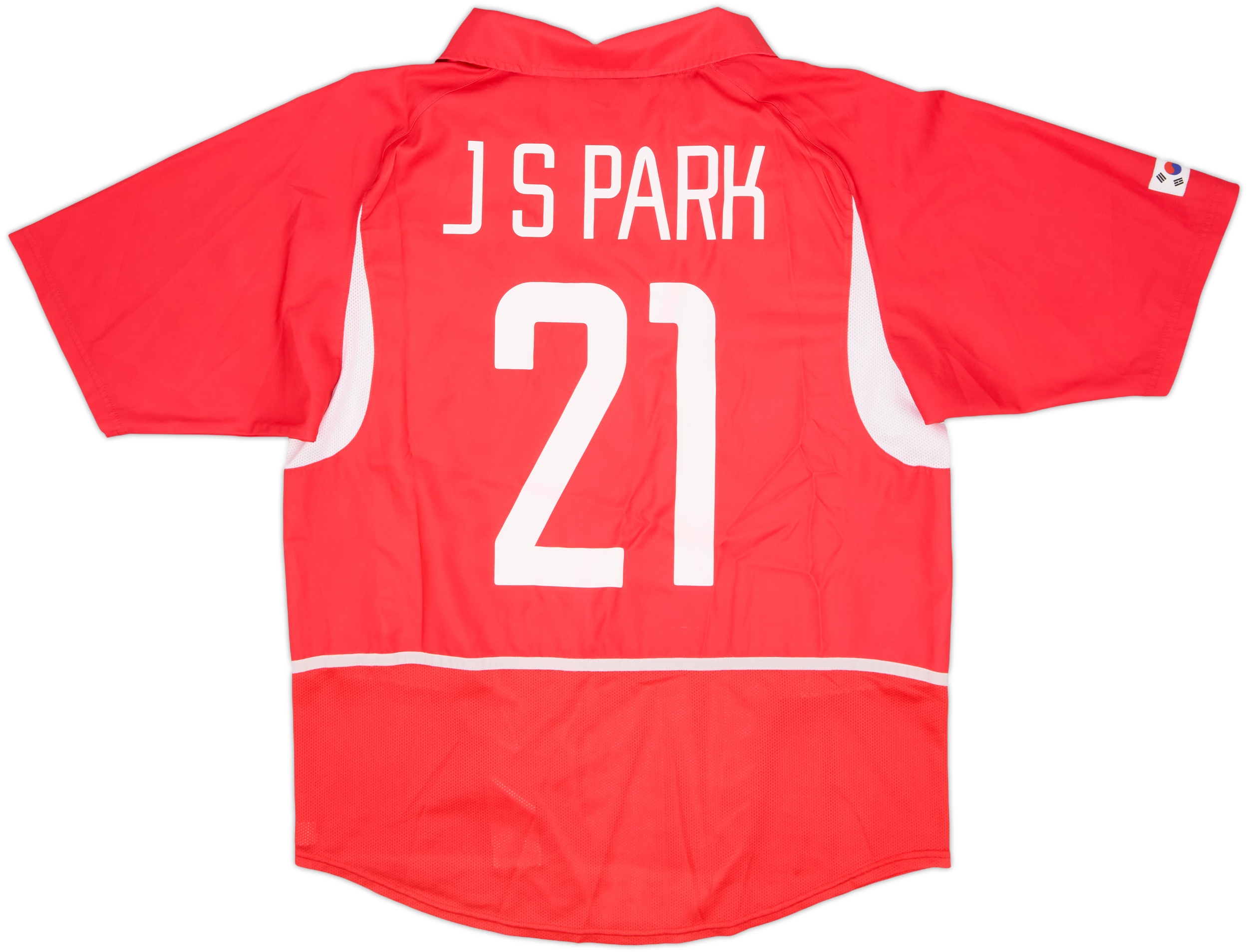 2002-03 South Korea Home Shirt J.S.Park #21