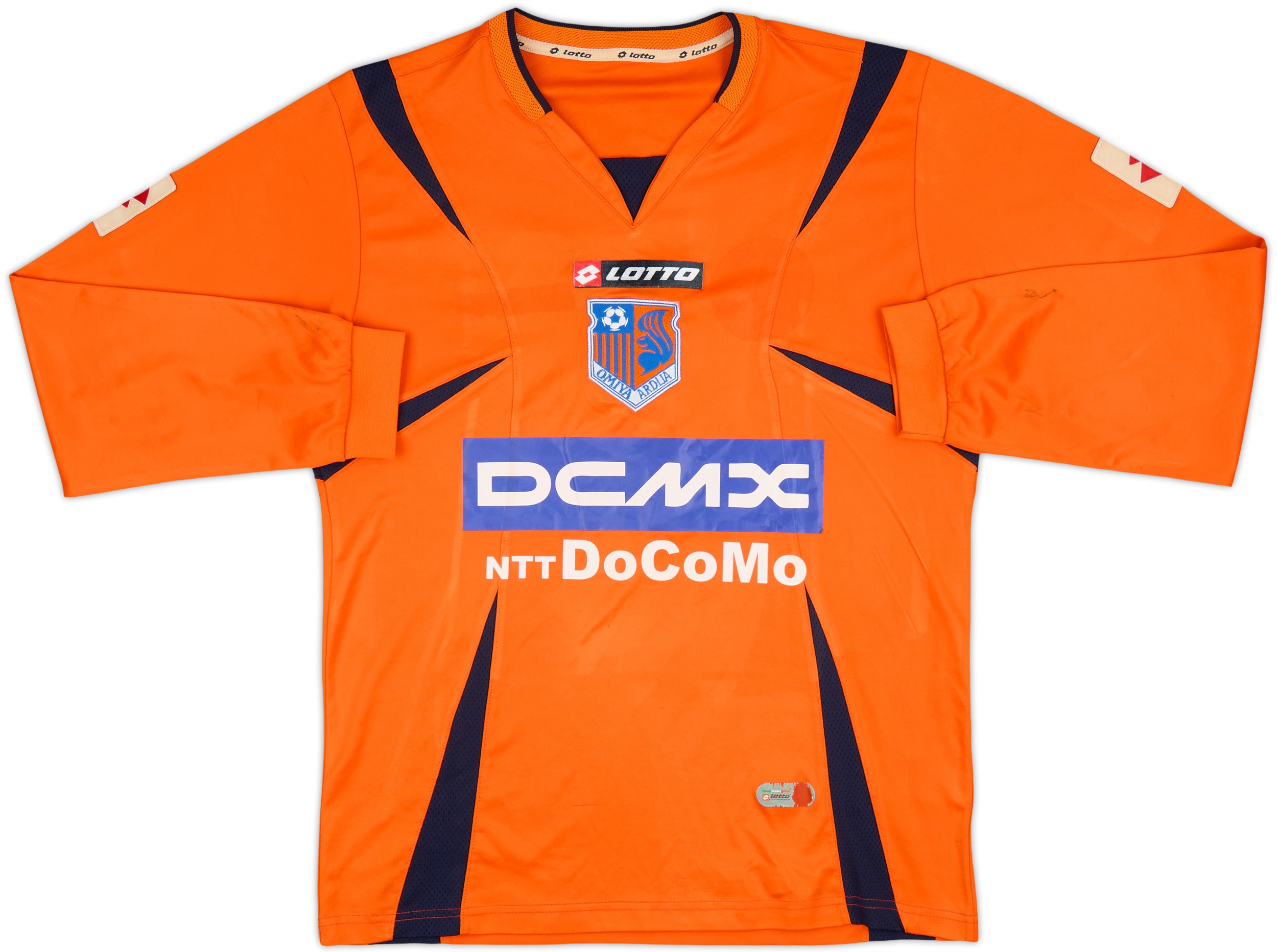 ウェア old  asymmetry Soccer Game Shirt 2007 Omiya Ardija Home L/S Shirt - 5/10 - (L)