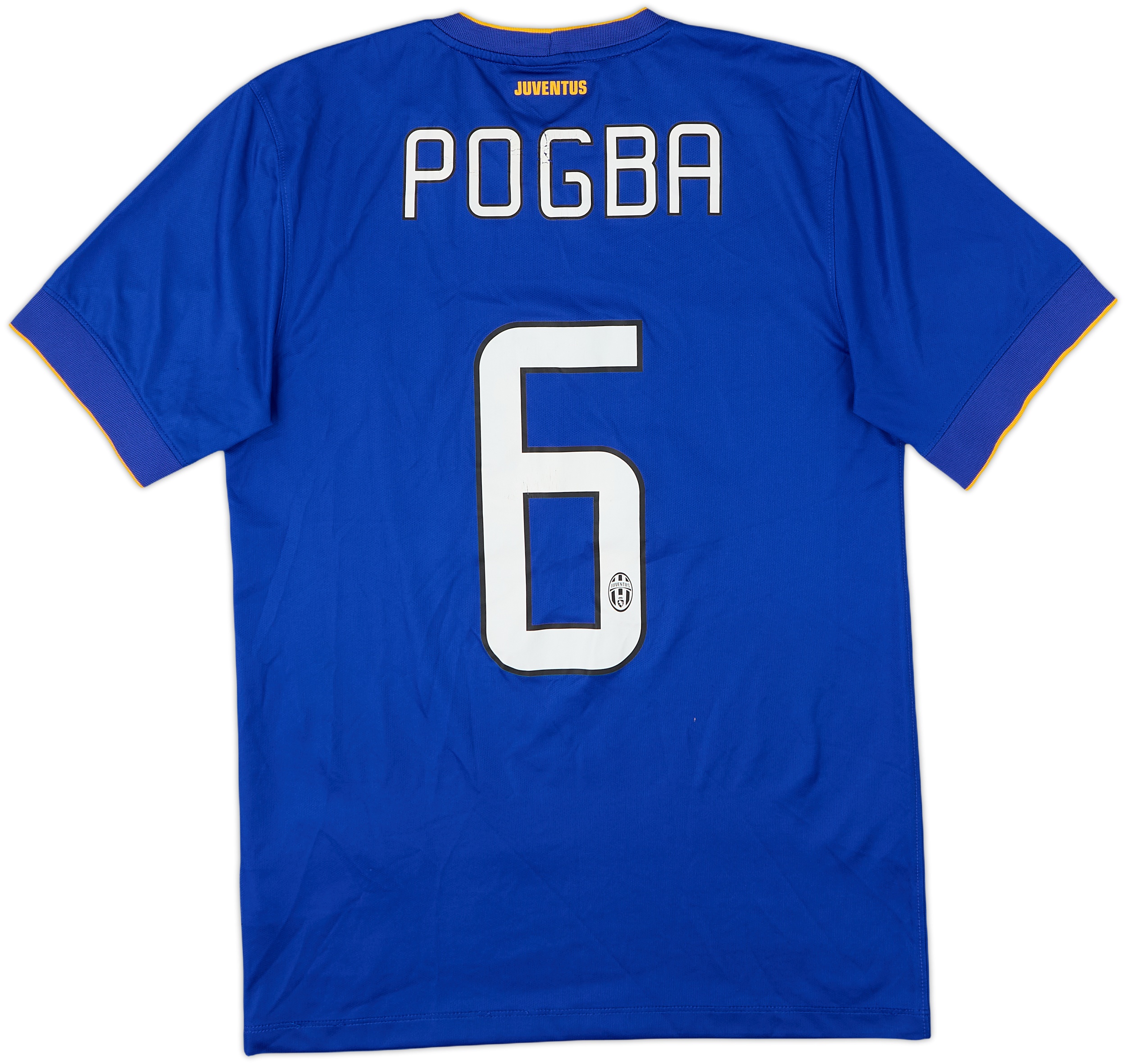 2014-15 Juventus Away Shirt Pogba #6 - 6/10 - (S)