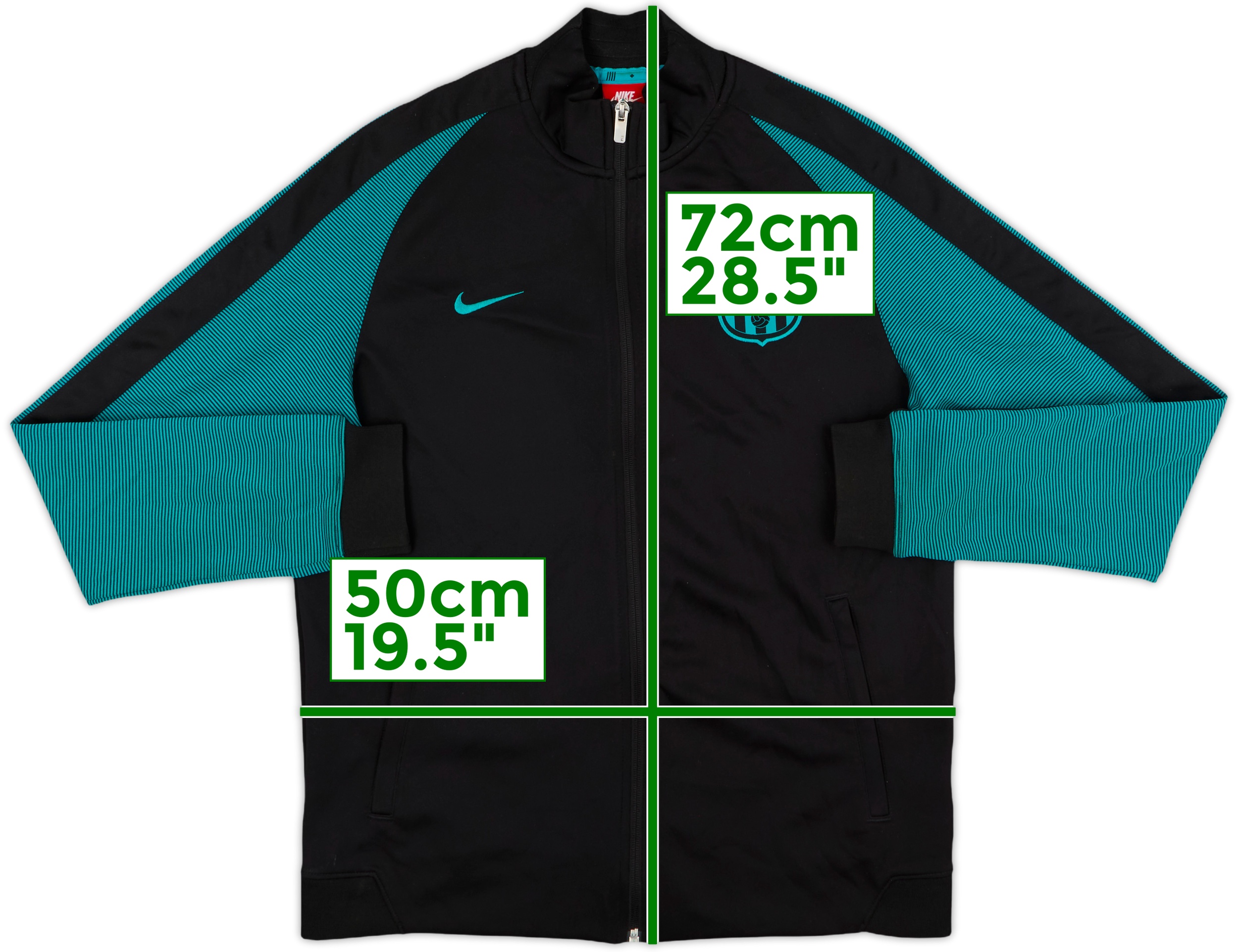2016-17 Barcelona Nike Track Jacket - 8/10 - (L)