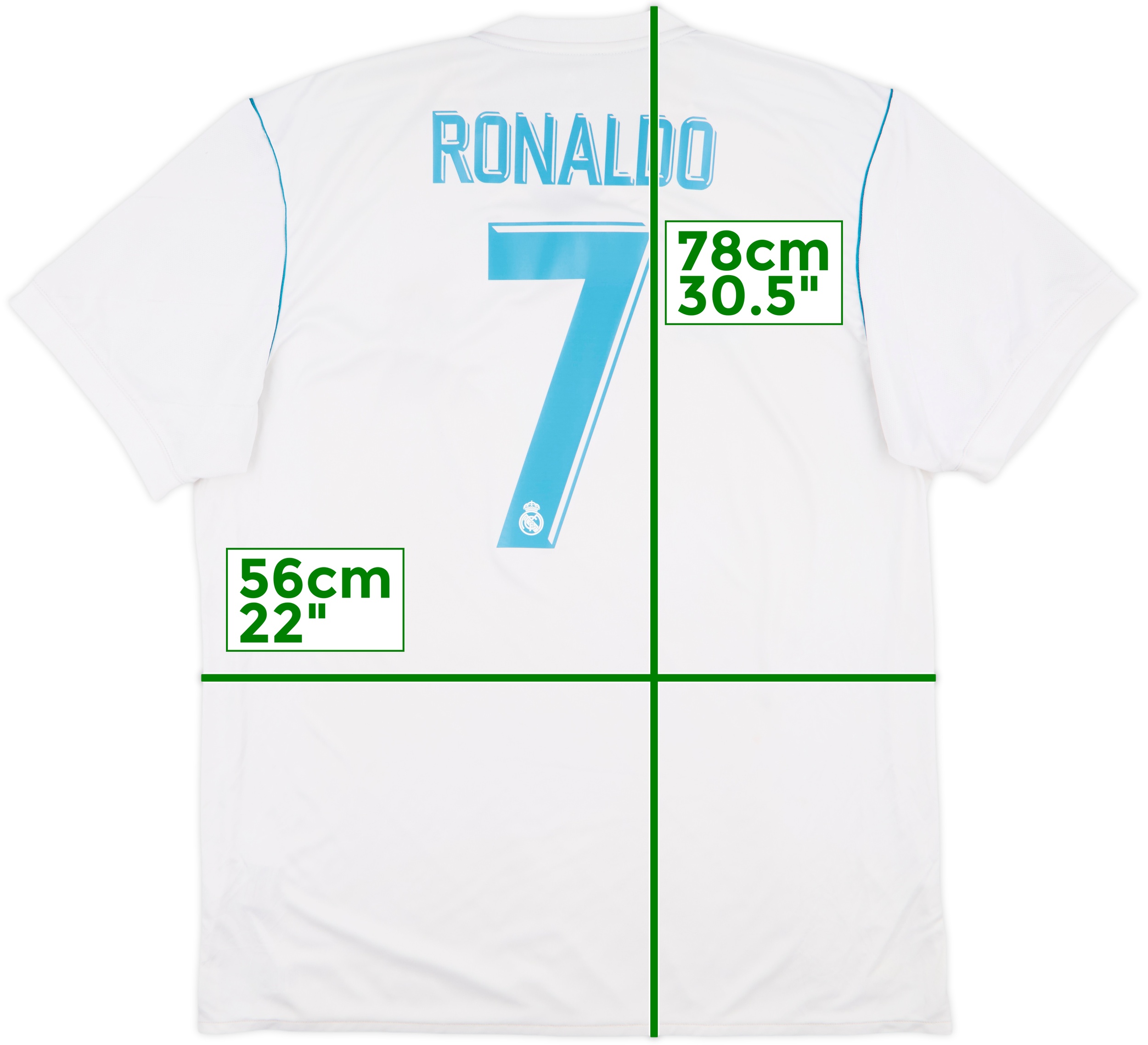 Real Madrid Ronaldo 7 シャツ L 2017-18 Real Madrid Away L/S Shirt Ronaldo #7 (S)