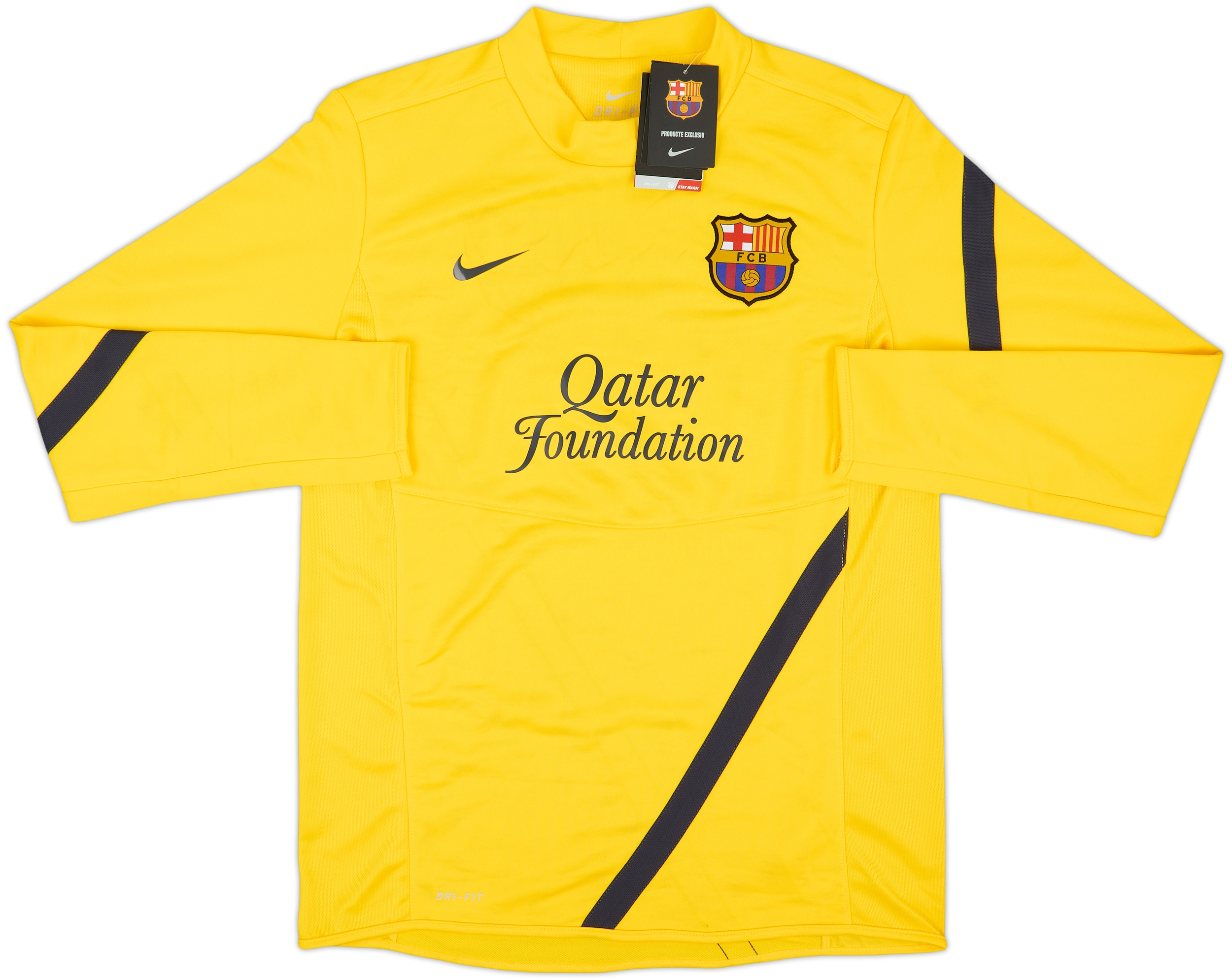 【希少】FC Barcelona NIKE Dri-FIT シャツ2011/12 2011-12 Barcelona Nike Training L/S Shirt (M)
