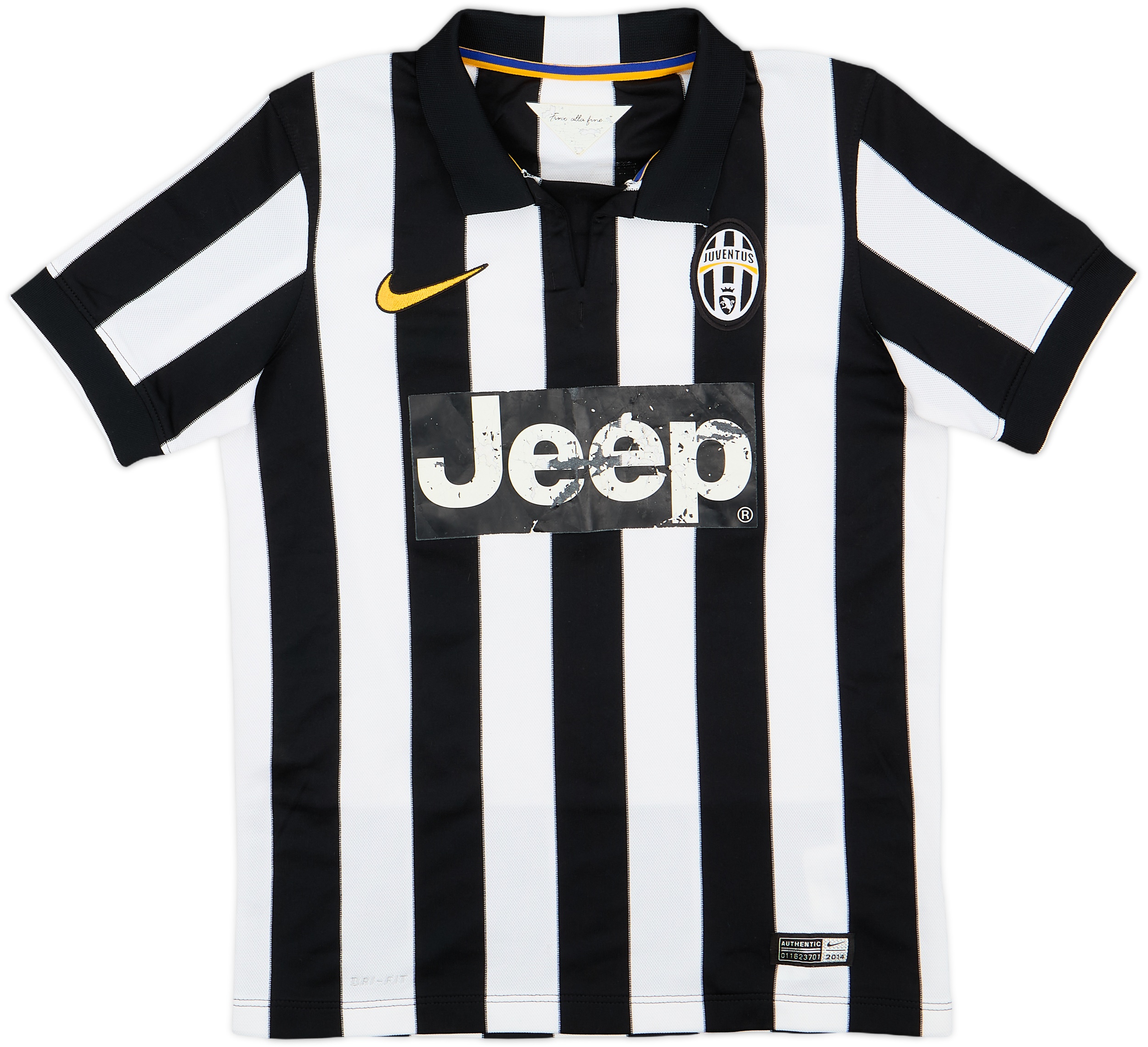 2014-15 Juventus Home Shirt - 4/10 - (M.Boys)