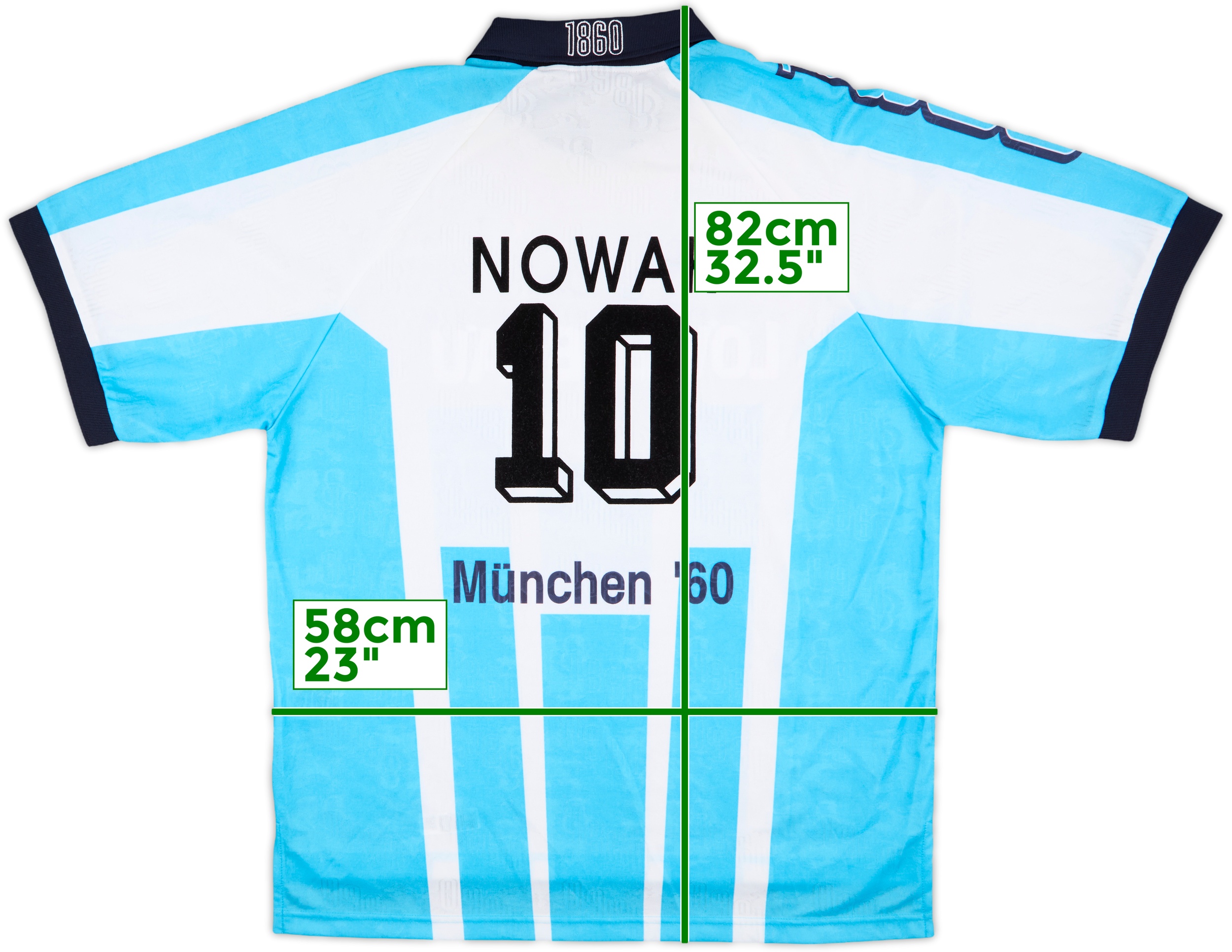 1860 Munich　96~97　ホーム　ユニフォーム　ナイキ 1860 Munich 96~97 ホーム ユニフォーム ナイキ - メルカリ