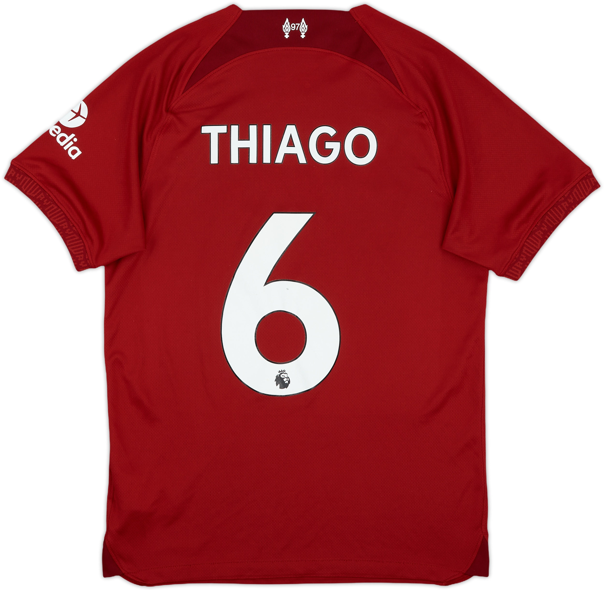 2016-17 Bayern Munich Home Shirt Thiago #6 - 7/10 - (M)