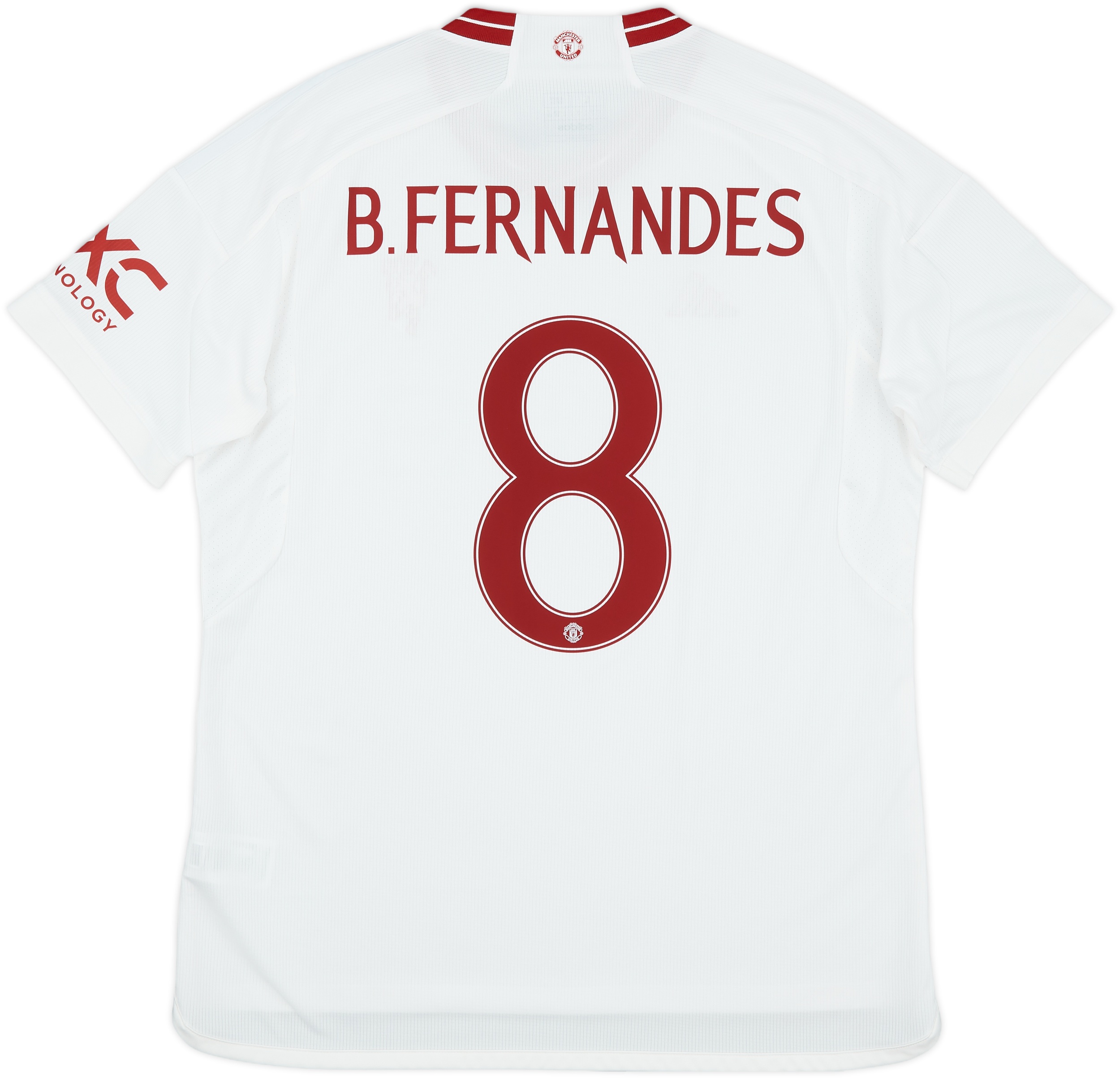 速くおよび自由な 2023-24 Manchester United Third Shirt B.Fernandes #8 - 10/10 ウェア