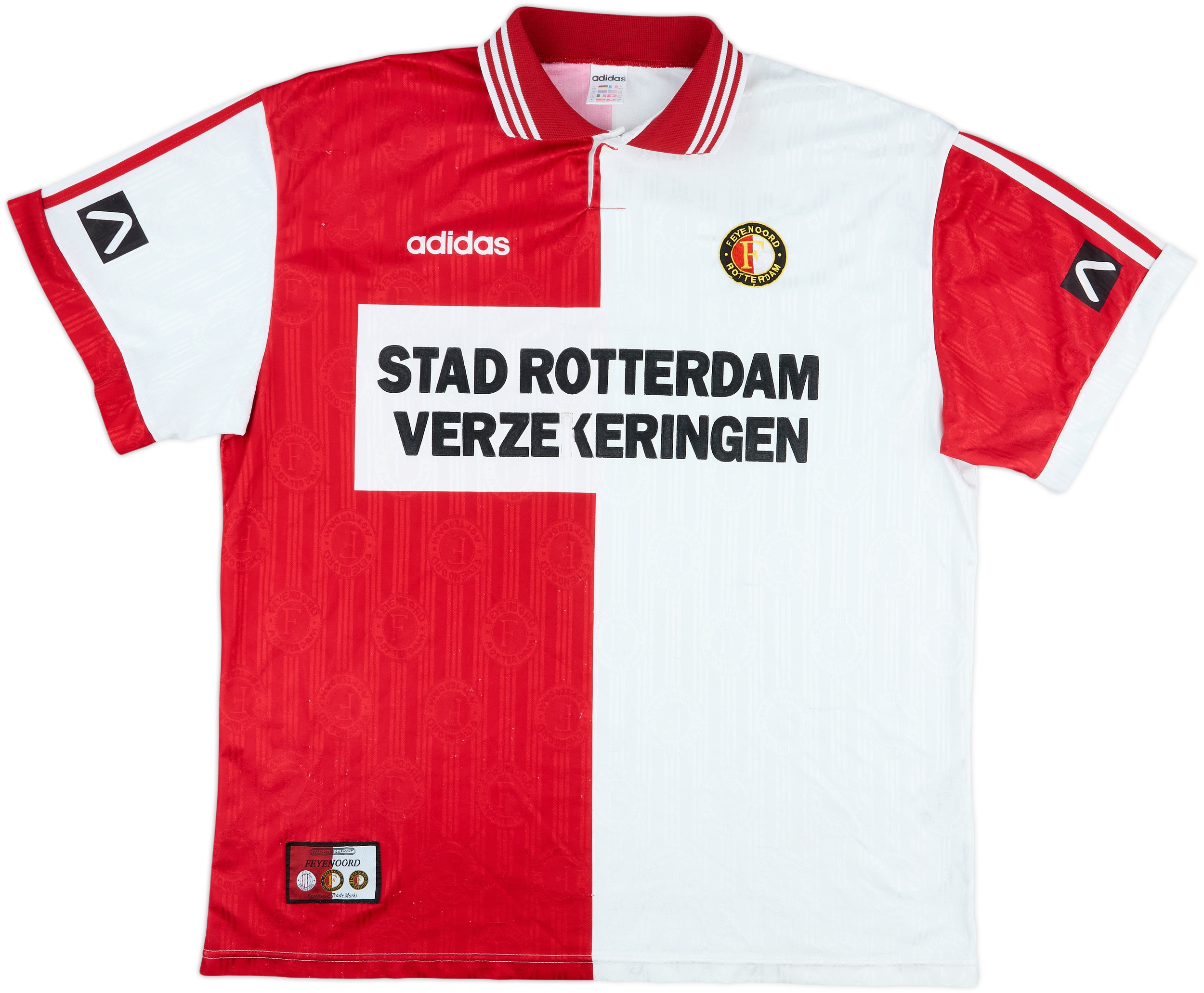 FEYENOORD 1993 1994 HOME SHIRT FOOTBALL SOCCER JERSEY MENS