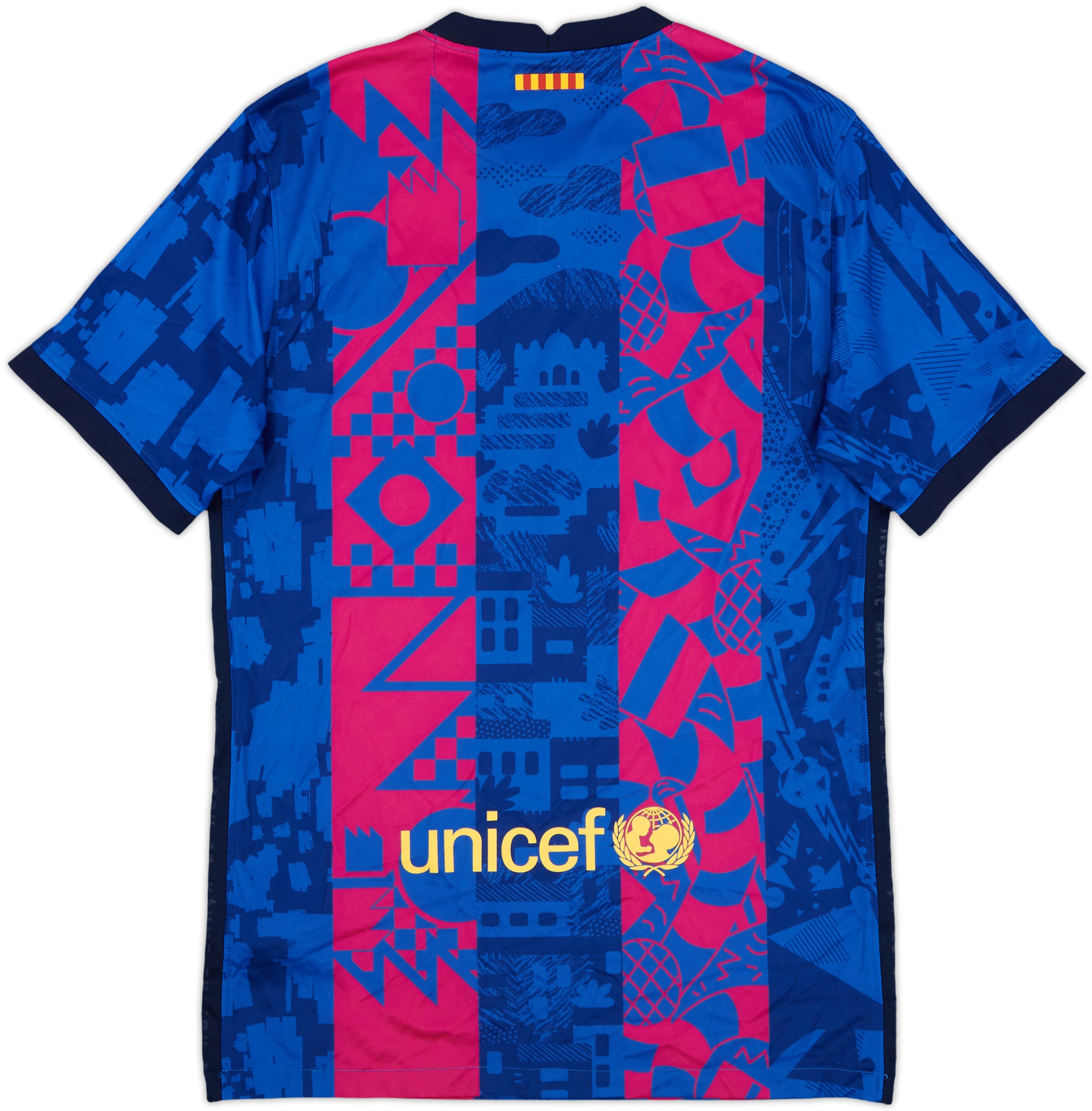 2021-22 Barcelona Third Shirt - 8/10 - (S)