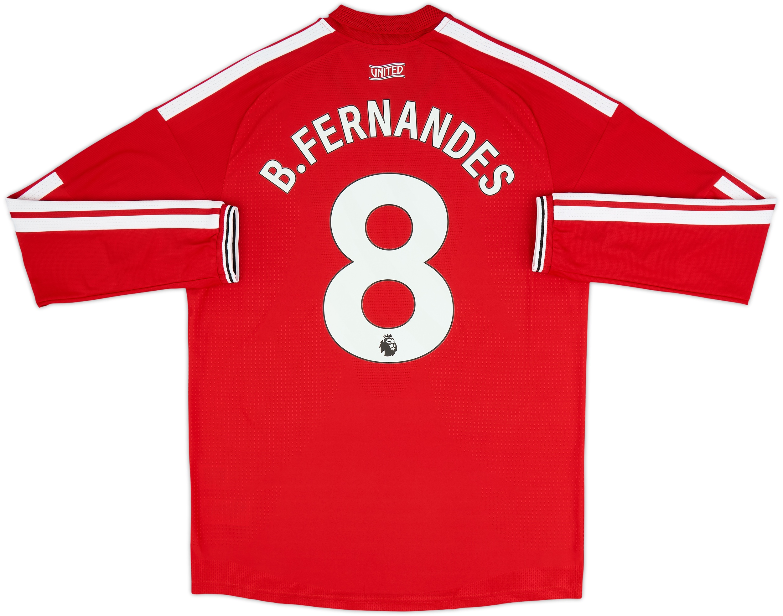 2026-27 Manchester United Authentic Home L/S Shirt B.Fernandes #8