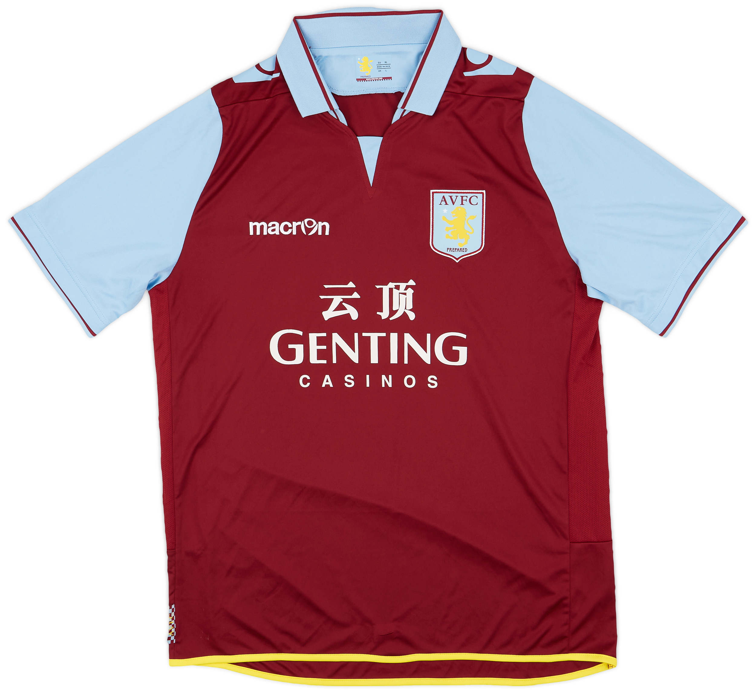 2012-13 Aston Villa Home Shirt - 8/10 - (L)