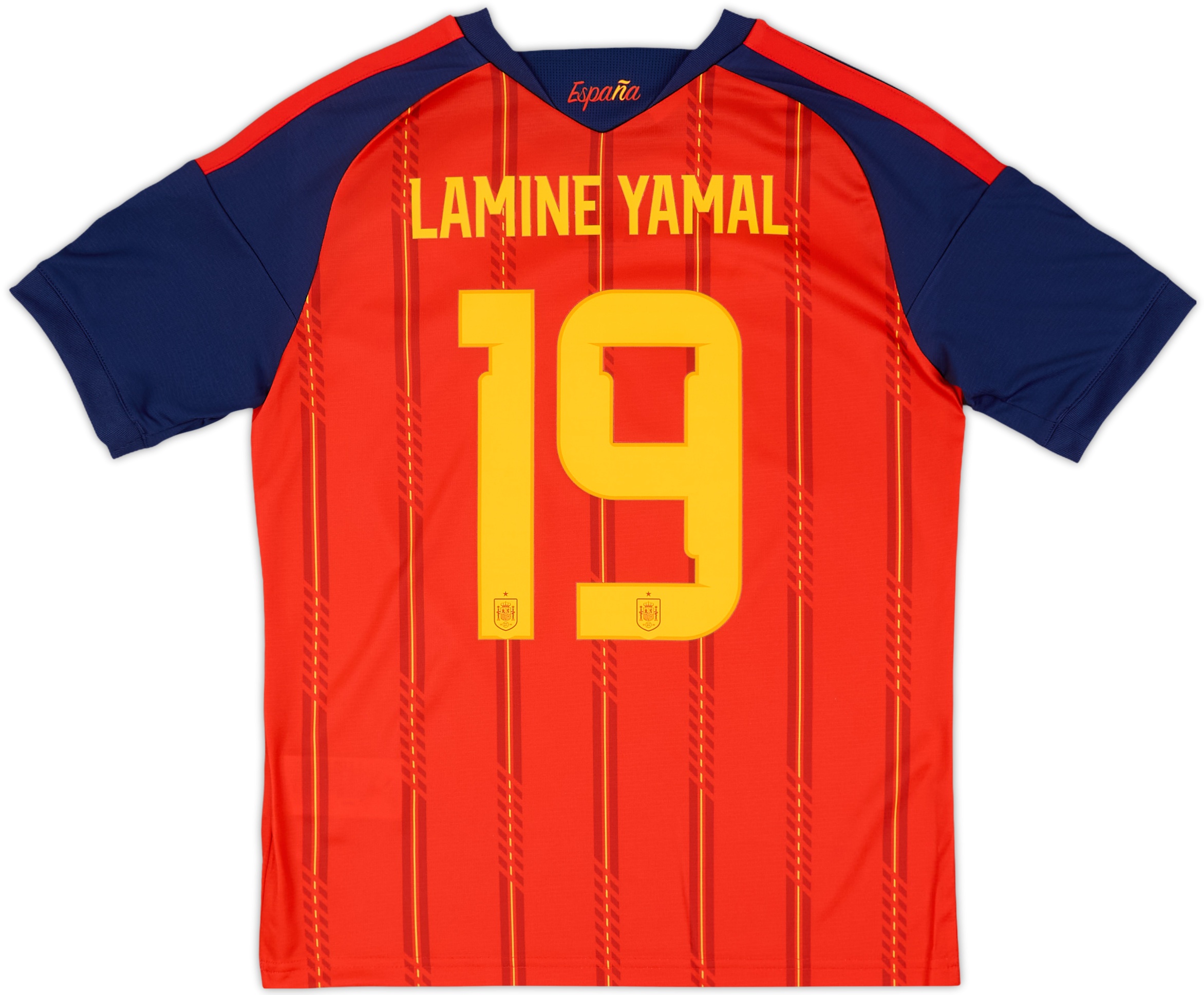 2026-27 Spain Home Shirt - Lamine Yamal #19 (Kids)