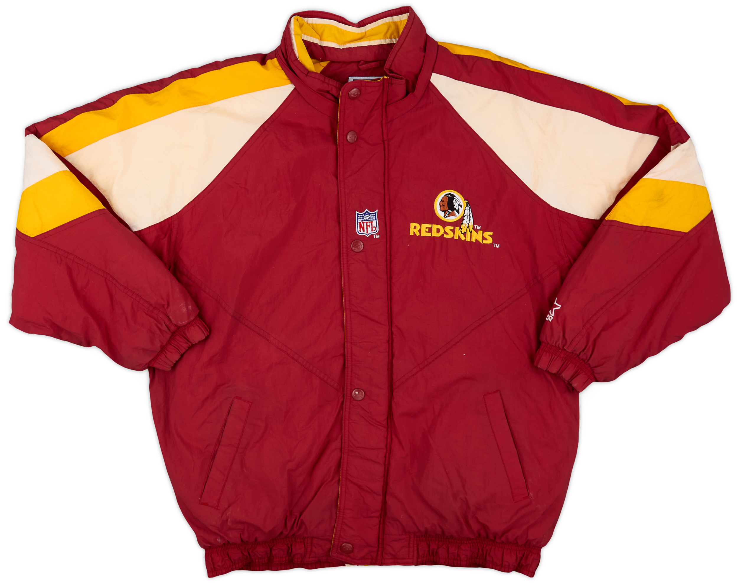 1990s Washington Redskins Starter Rain Coat - 6/10 - (L)
