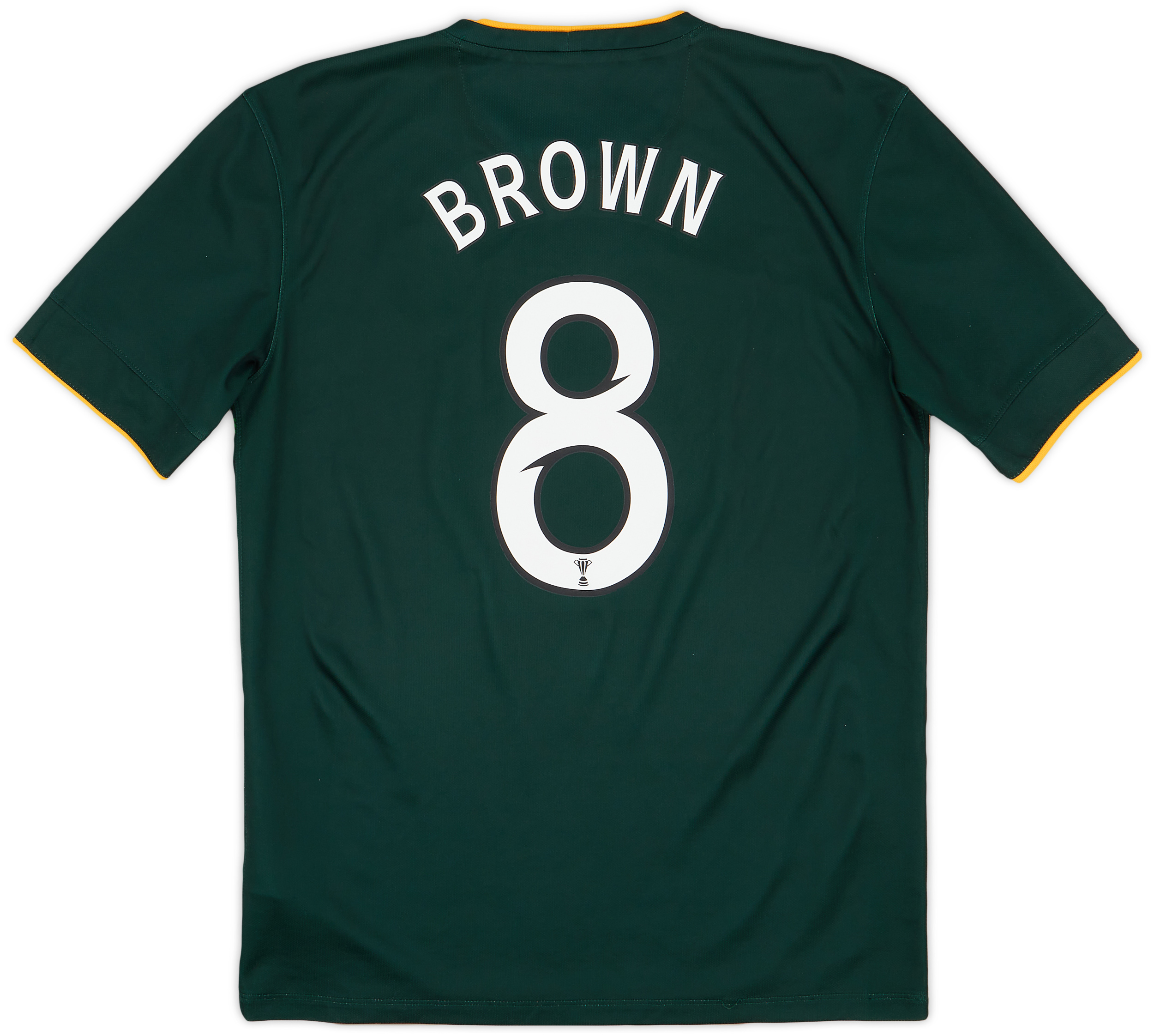 2014-15 Celtic Away Shirt Brown #8 - 8/10 - (M)