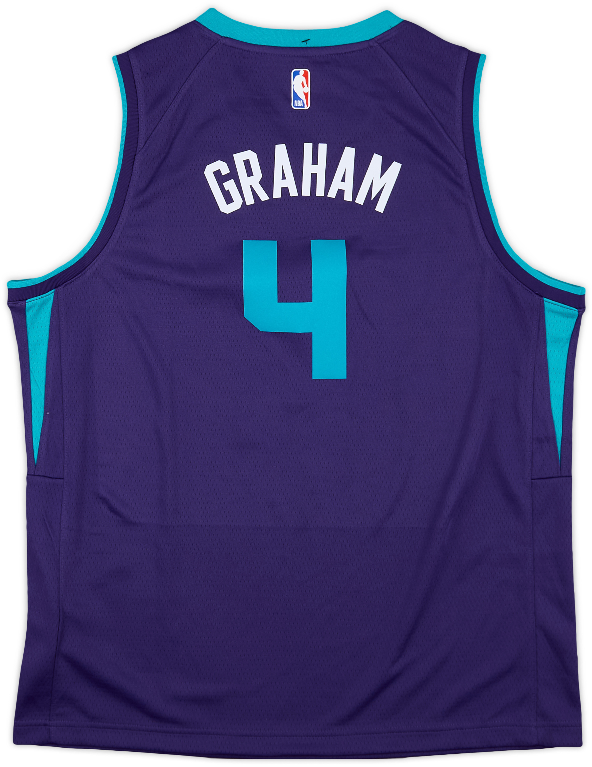 2019-21 Charlotte Hornets Graham #4 Jordan Swingman Alternate Jersey (XL.Boys)