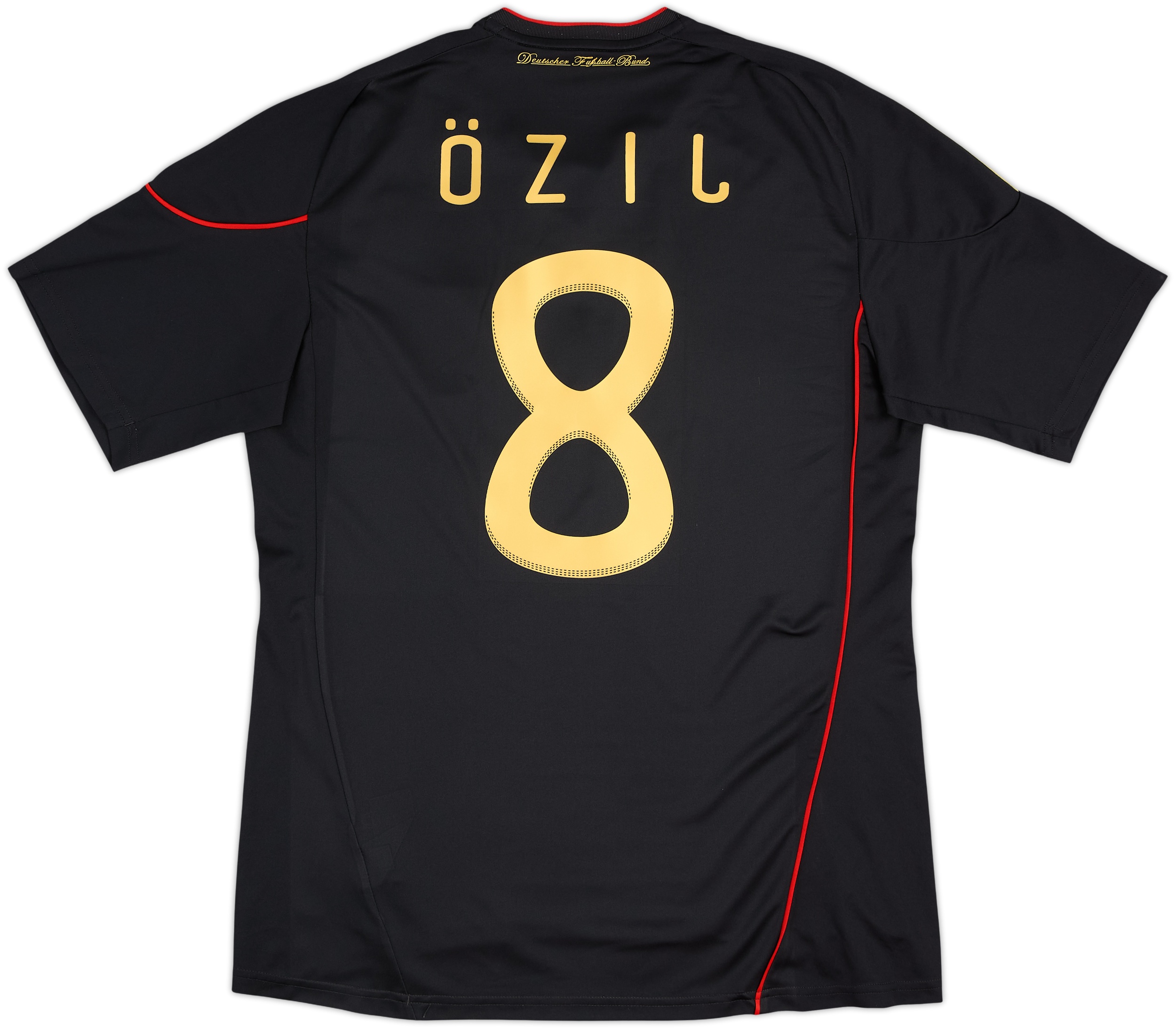  Özil 8 ブラックシャツ 2010-11 Germany Away Shirt Ozil #8