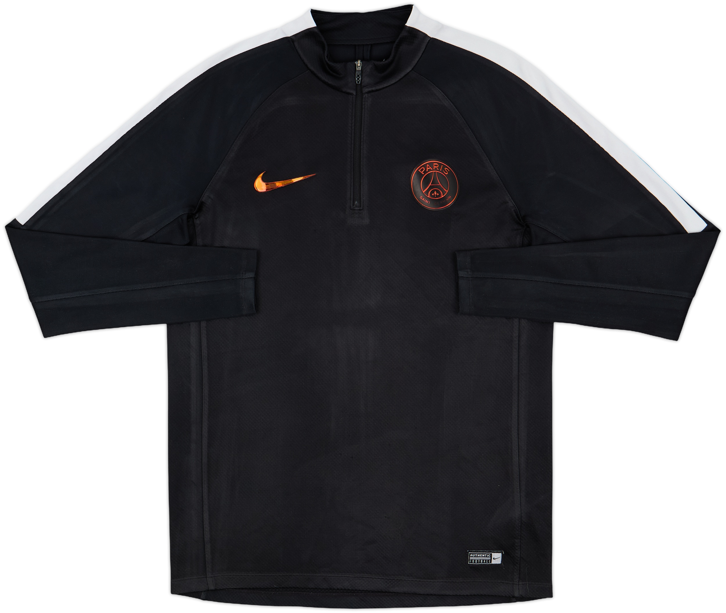 2016-17 Paris Saint-Germain Nike 1/4 Zip Training Top - 6/10
