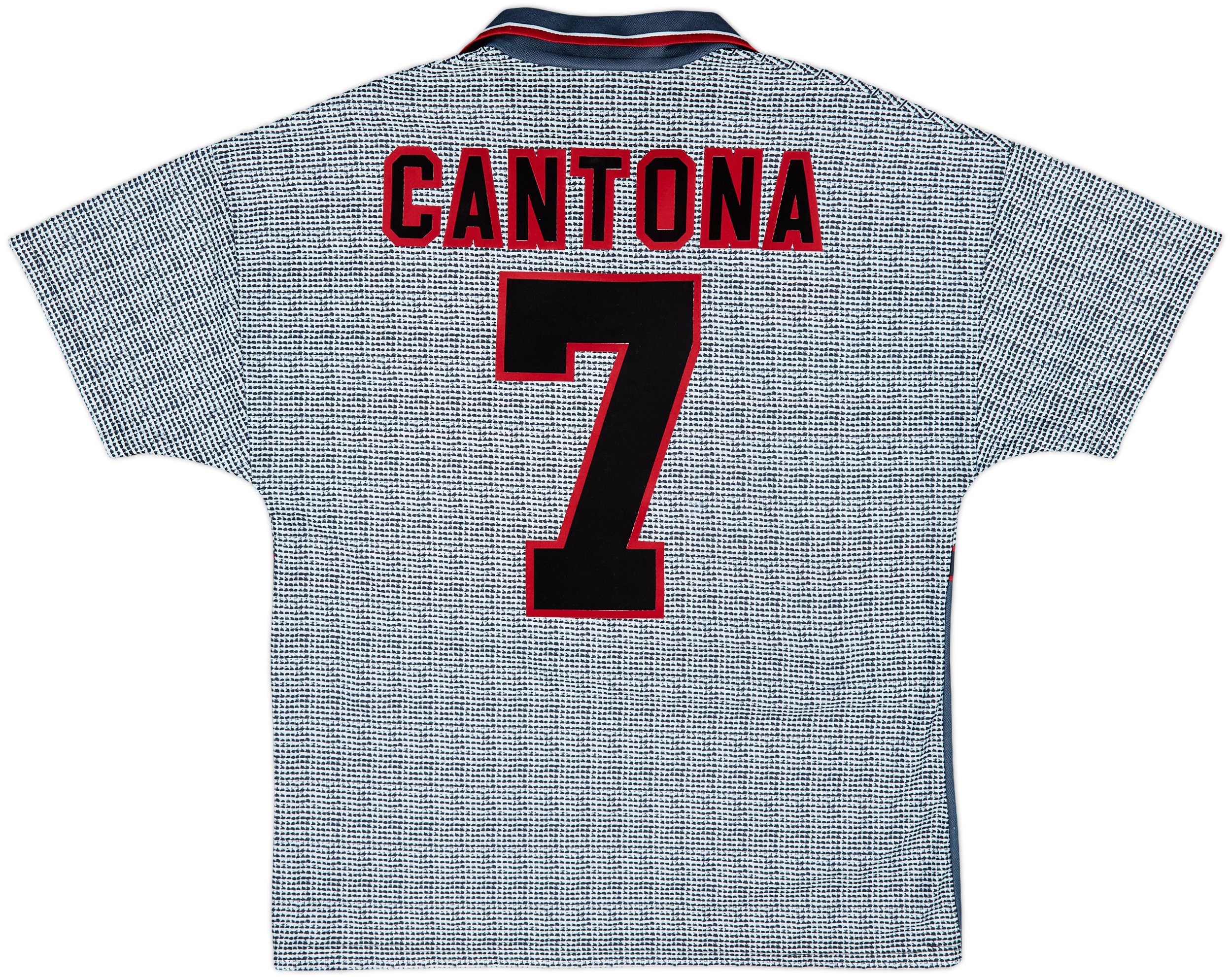 1995-96 Manchester United Away Shirt Cantona #7 - 9/10 - (M)