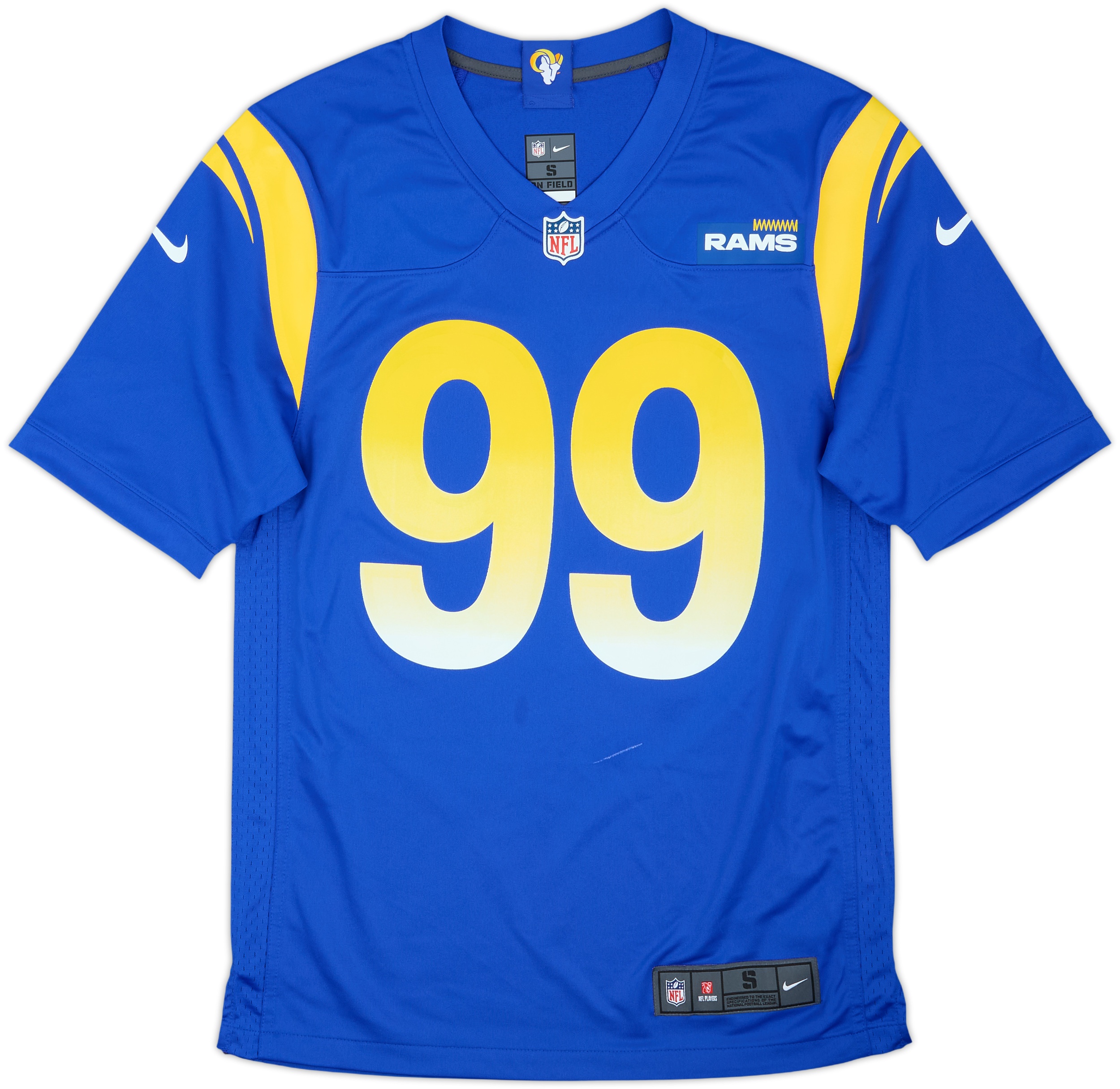 2020-23 LA Rams Donald #99 Nike Game Home Jersey - 7/10 - (S)