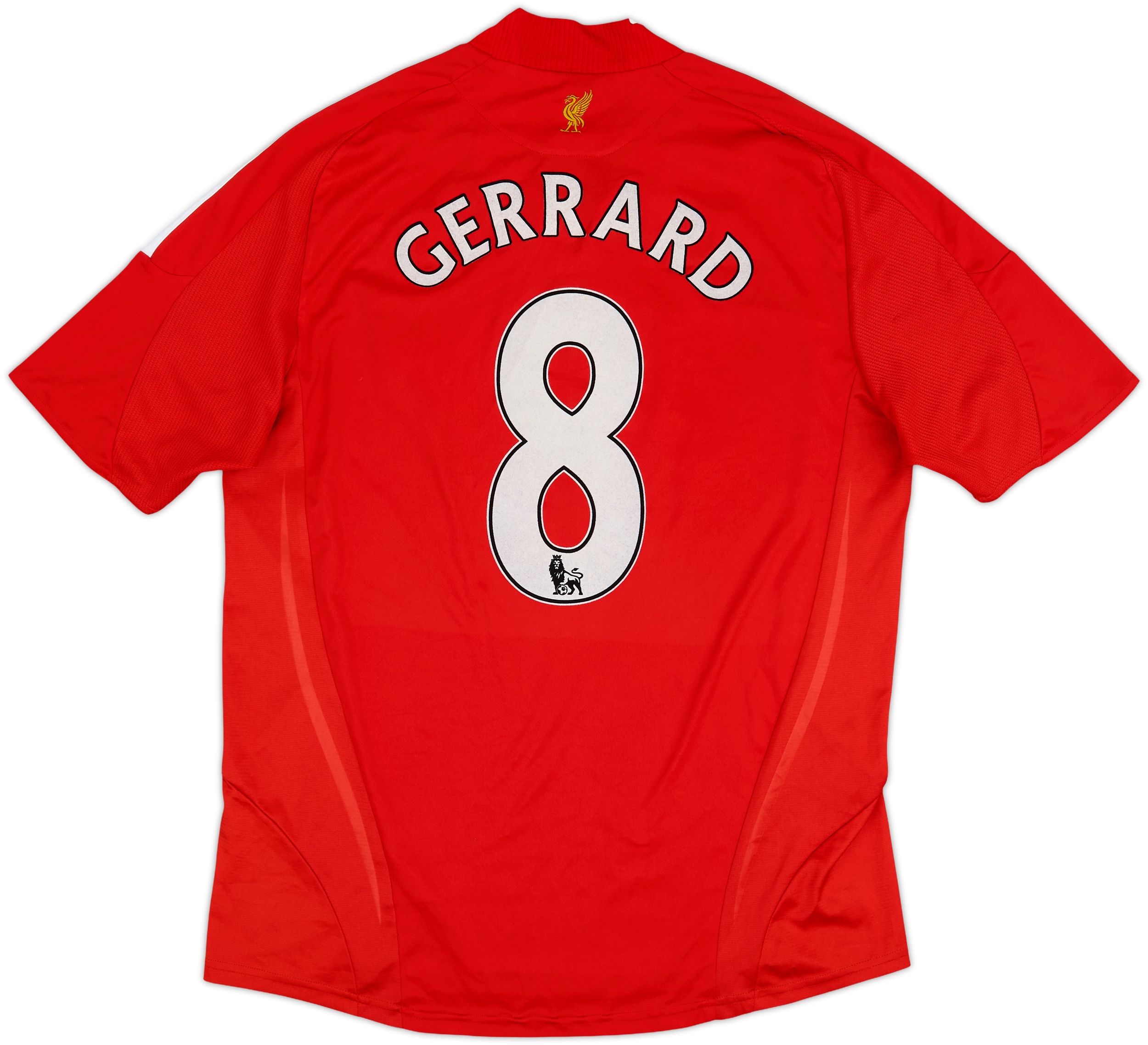 2008-10 Liverpool Home Shirt Gerrard #8 - 6/10 - (L)